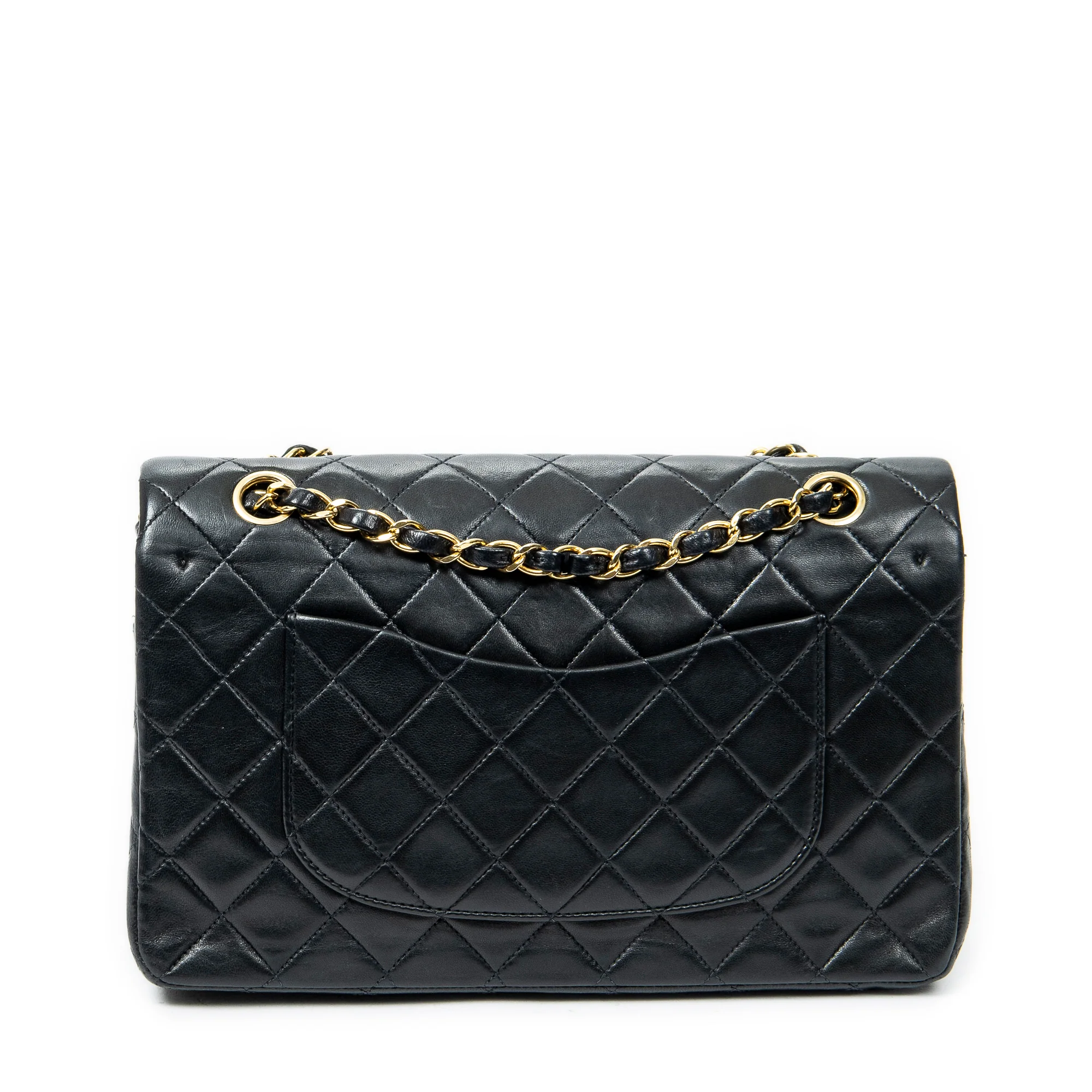 Vintage Classic Double Flap Bag Quilted Lambskin Medium - Image 5
