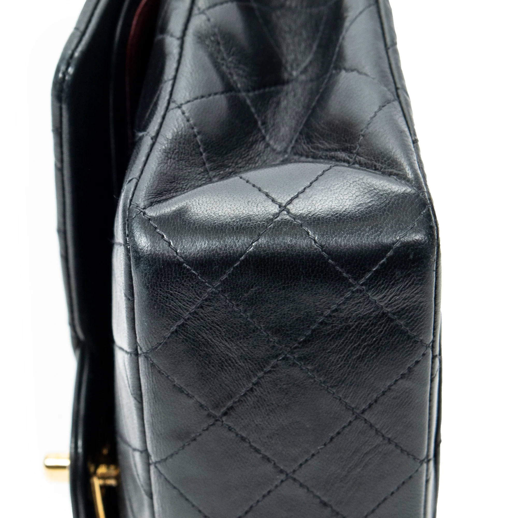 Vintage Classic Double Flap Bag Quilted Lambskin Medium - Image 7