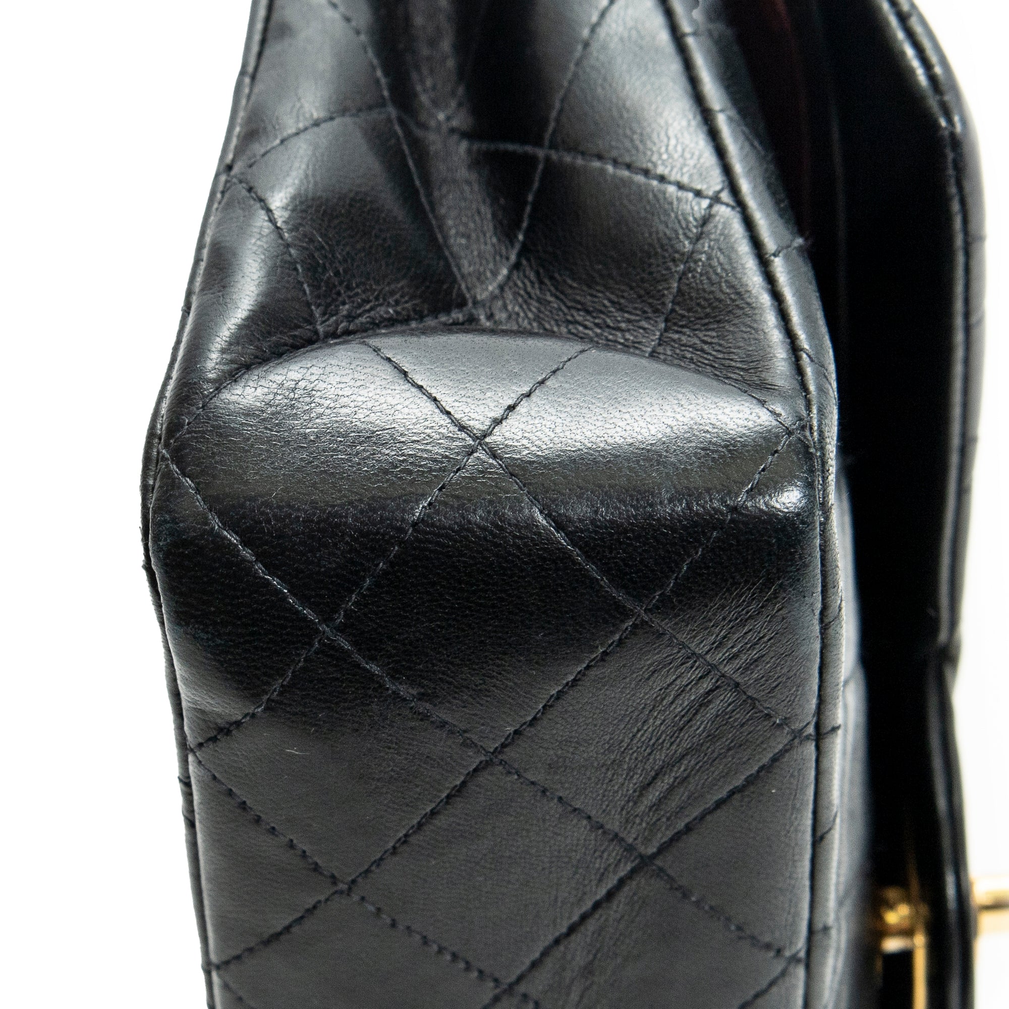 Vintage Classic Double Flap Bag Quilted Lambskin Medium - Image 8
