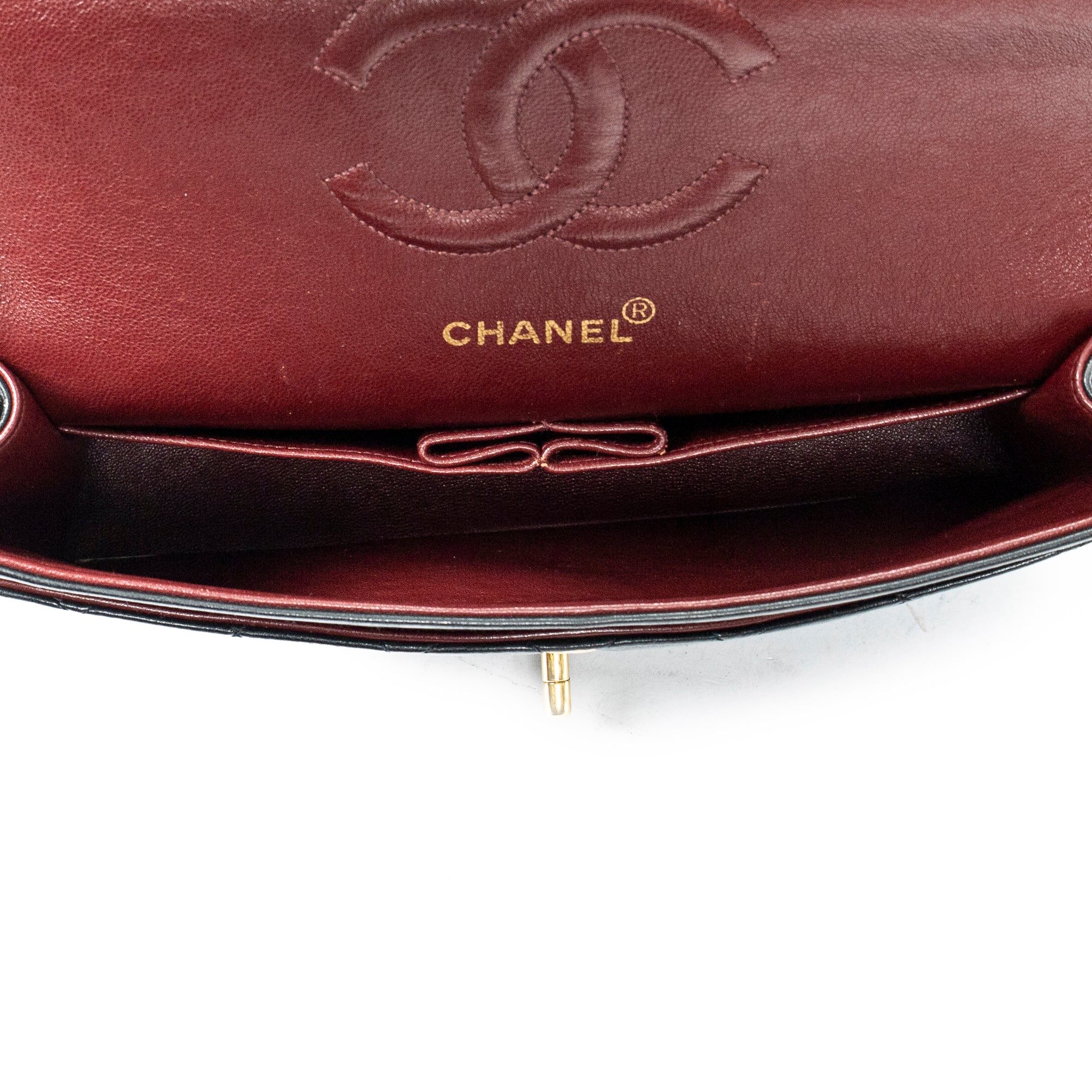Vintage Classic Double Flap Bag Quilted Lambskin Medium - Image 9