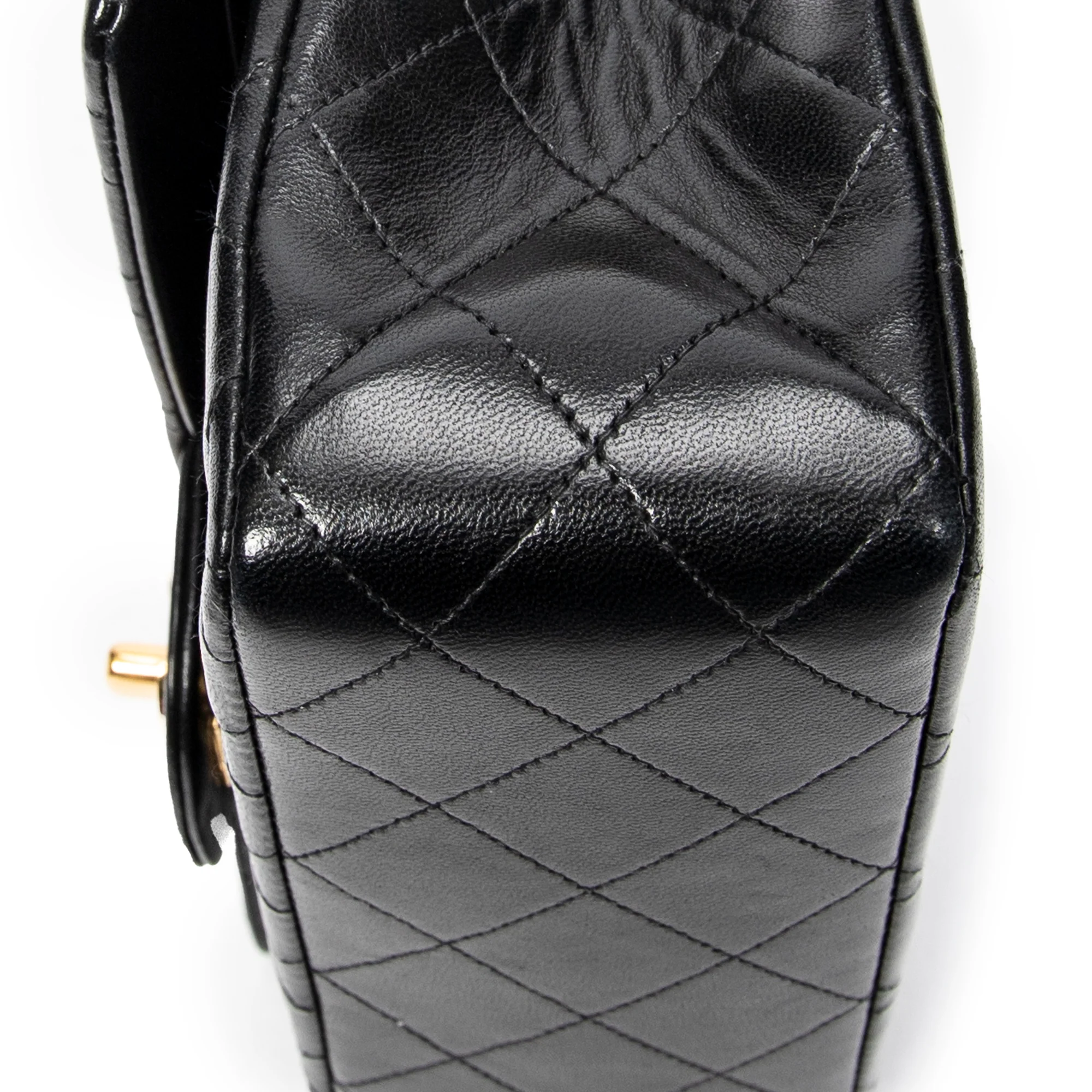 Vintage Classic Double Flap Bag Quilted Lambskin Medium - Image 8