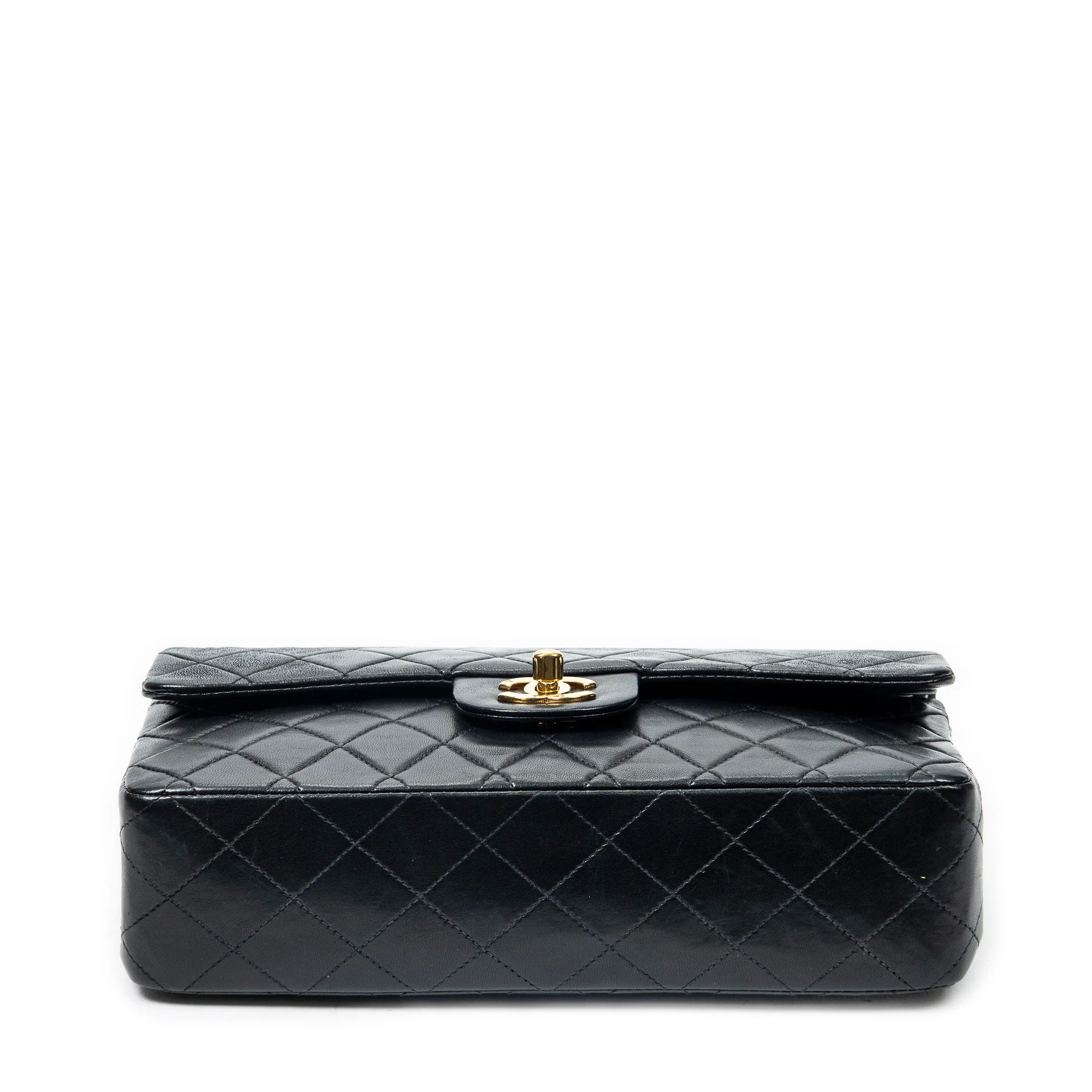 Vintage Classic Double Flap Bag Quilted Lambskin Medium - Image 6