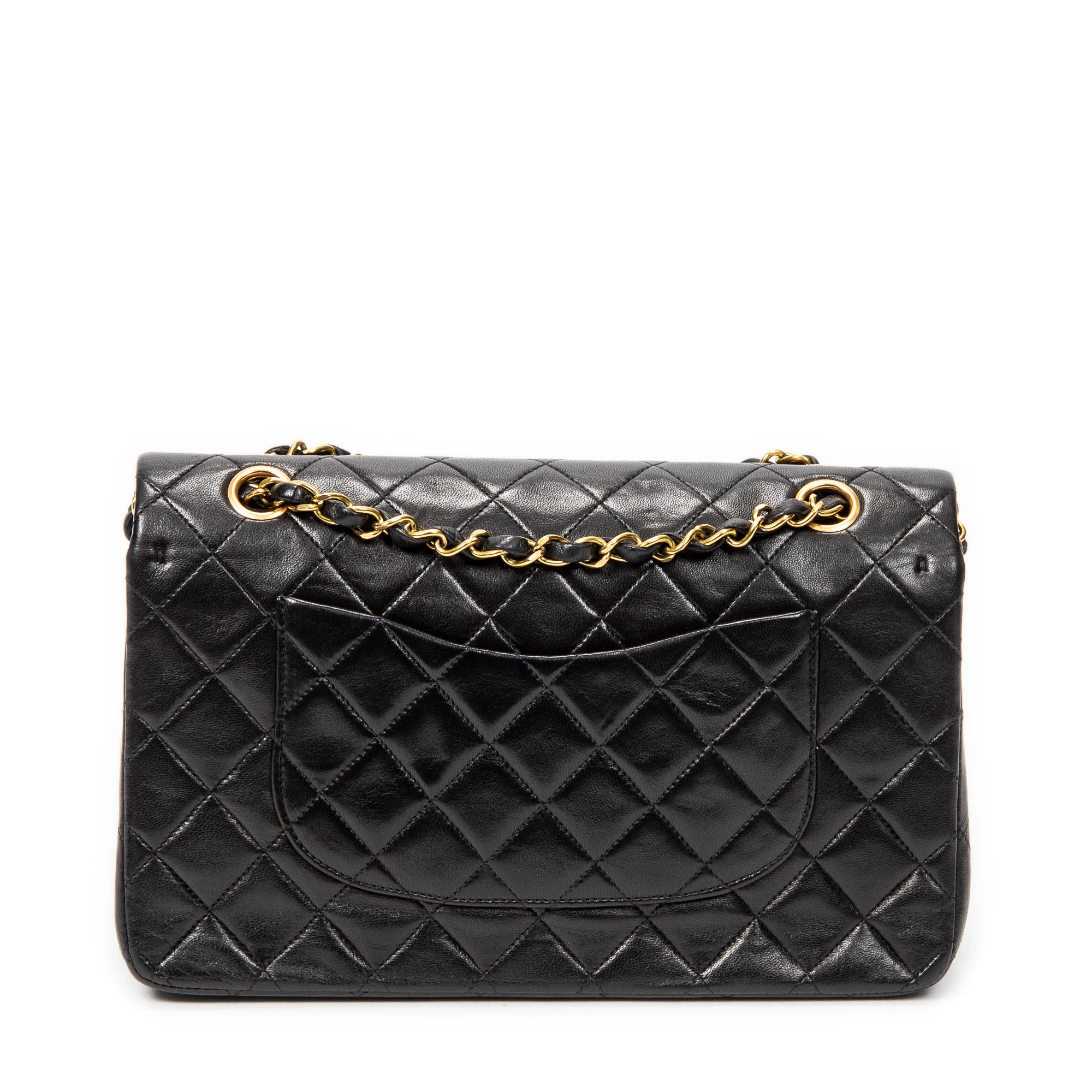 Vintage Classic Double Flap Bag Quilted Lambskin Medium - Image 5