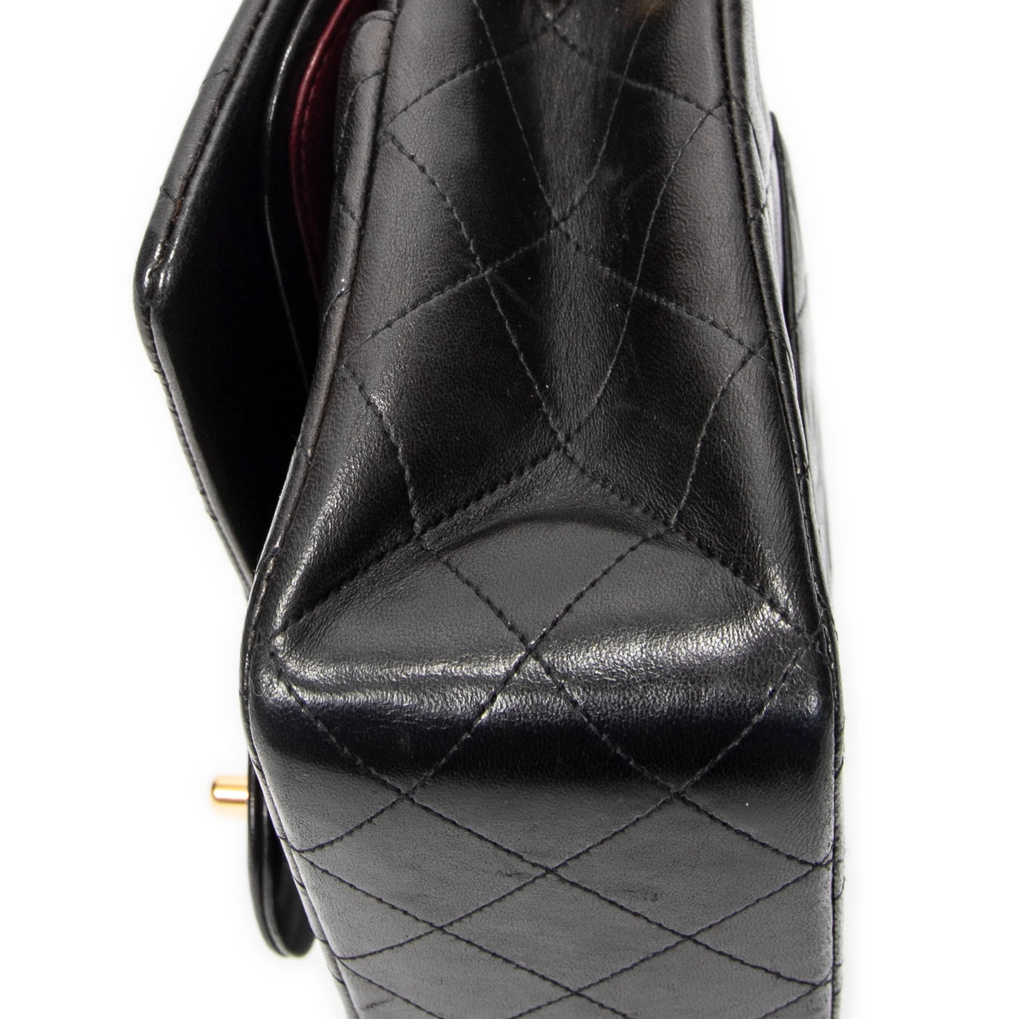 Vintage Classic Double Flap Bag Quilted Lambskin Medium - Image 8