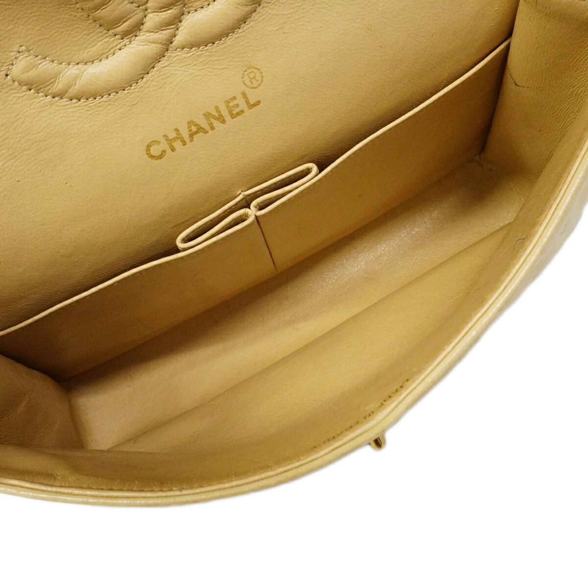 Vintage Classic Double Flap Bag Quilted Lambskin Medium - Image 4