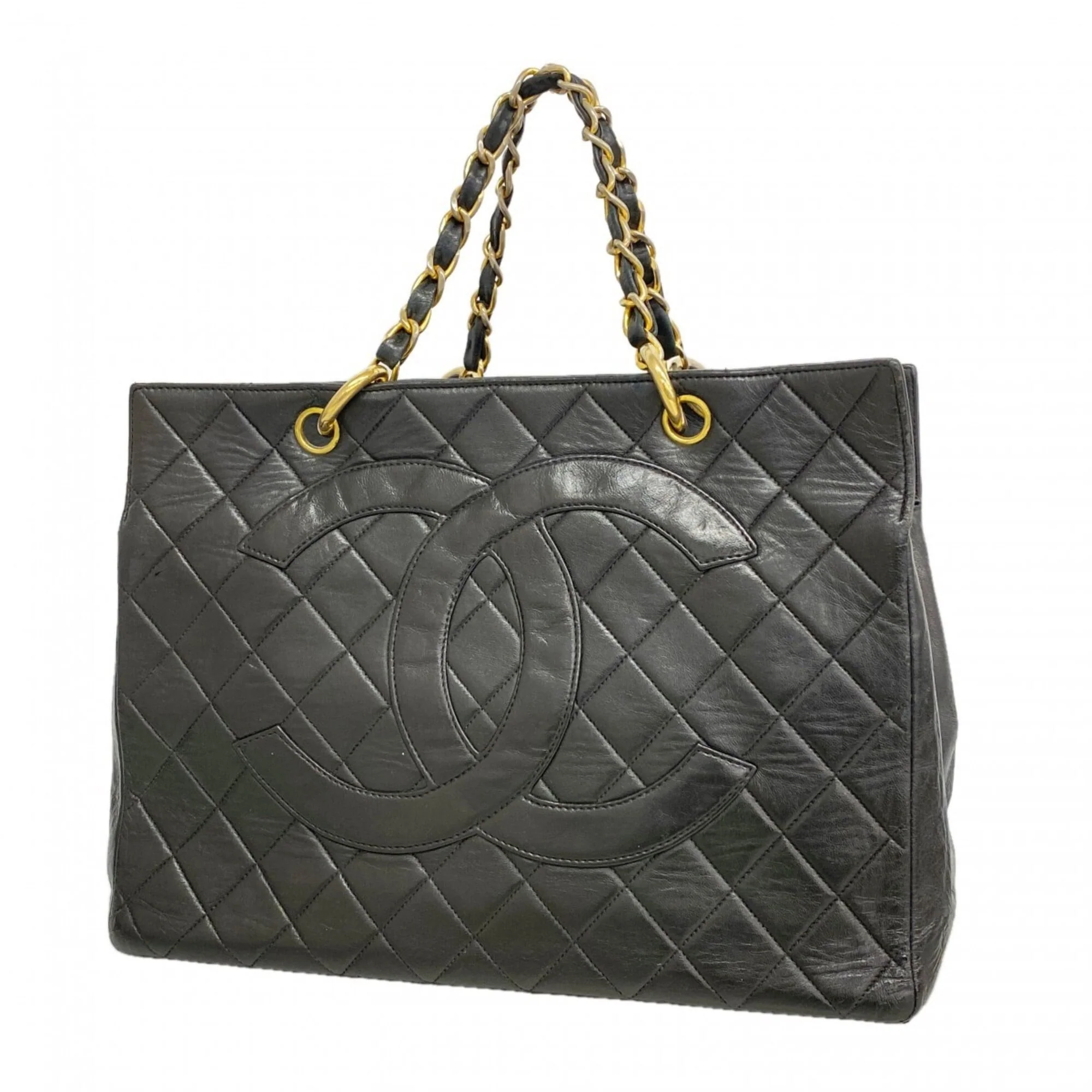 Vintage Grand Shopping Tote Quilted Lambskin