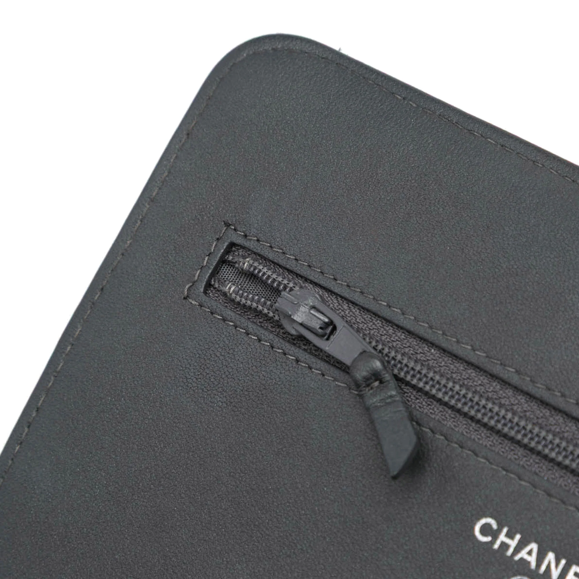 Wallet on Chain Camellia Studded Lambskin - Image 9