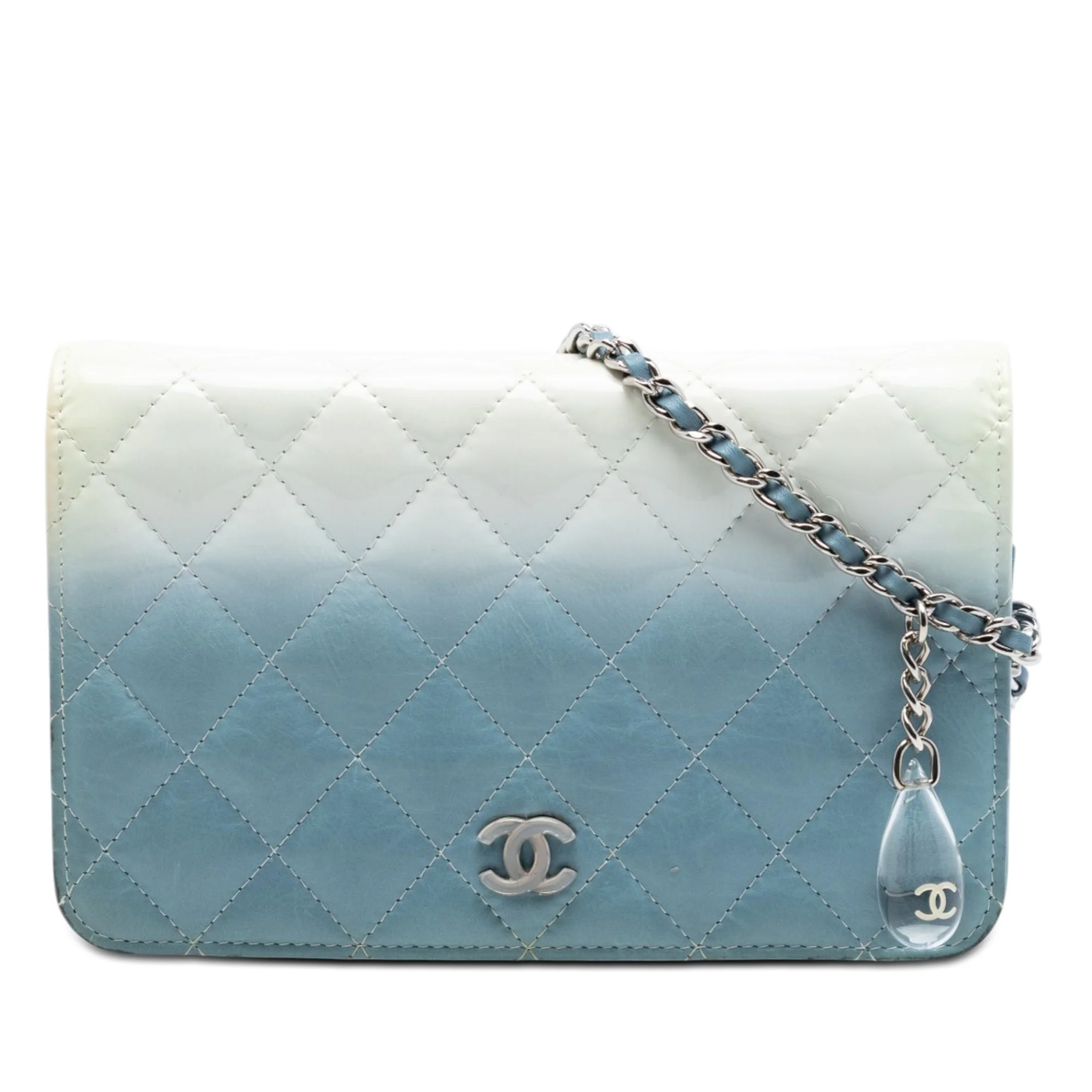 Wallet on Chain Quilted Lambskin
