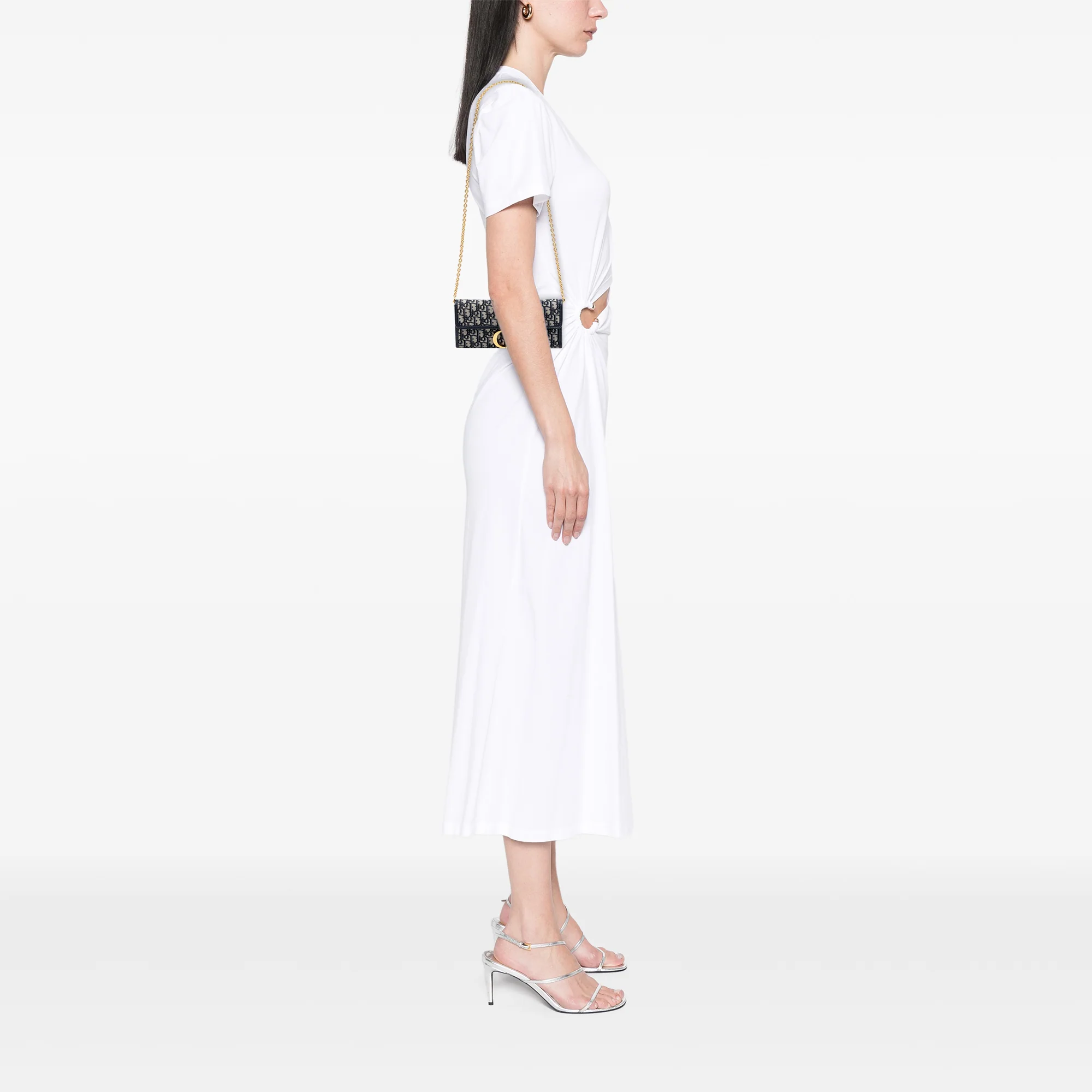 30 Montaigne Clutch Oblique Canvas - Image 6
