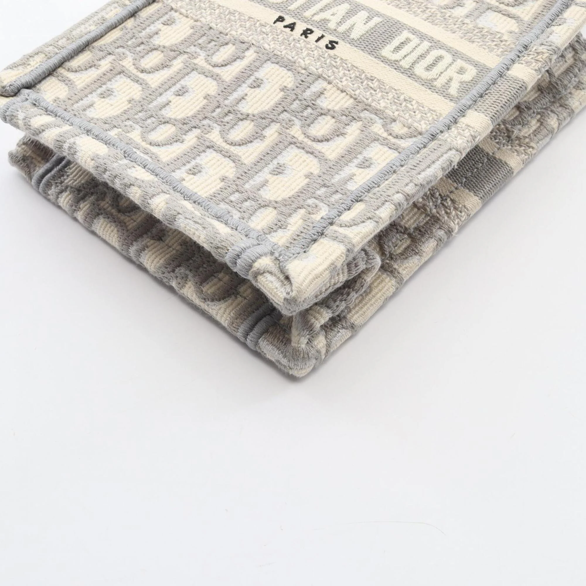 Book Tote with Strap Oblique Canvas Mini - Image 5