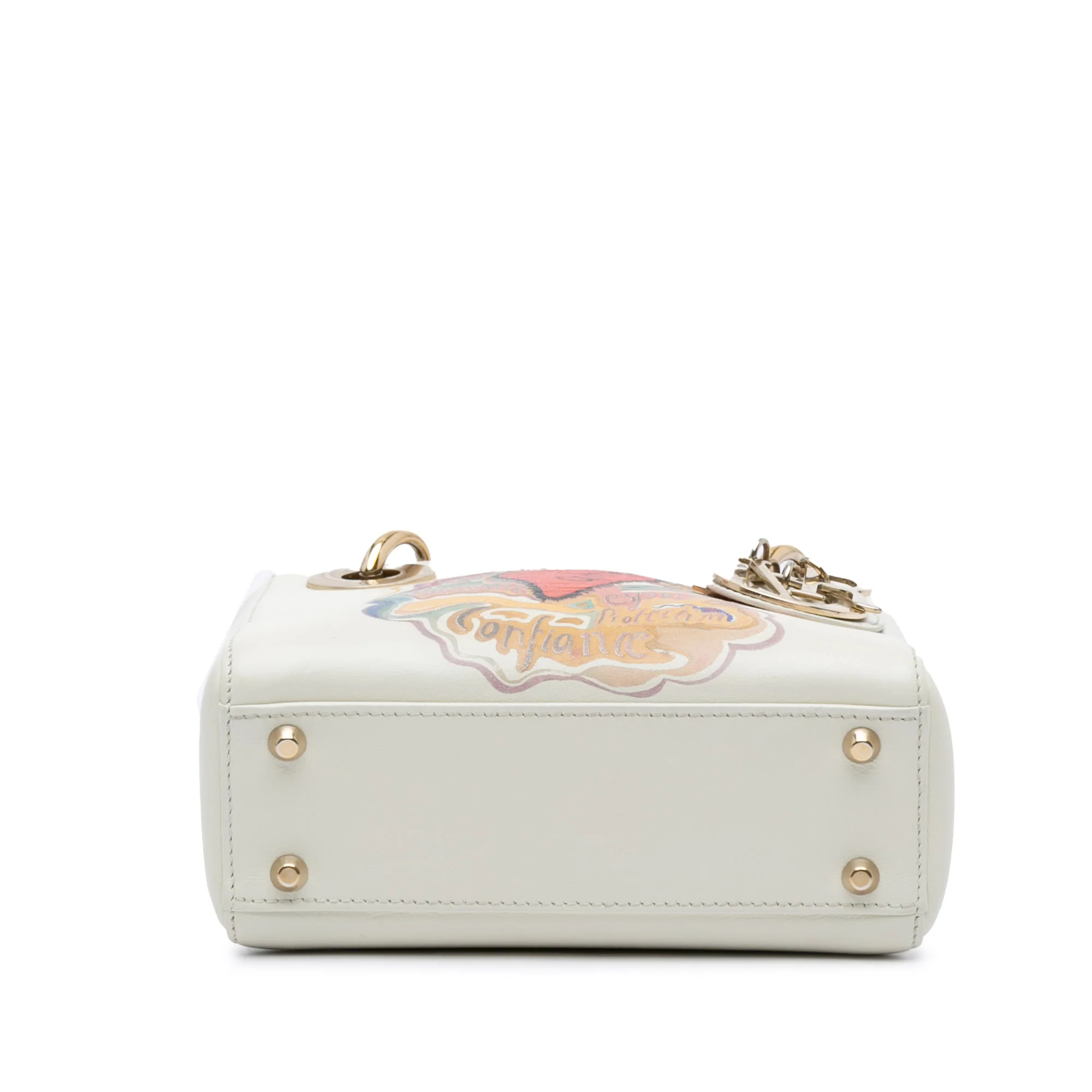 Lady Dior Chain Bag Limited Edition Niki de Saint Phalle Printed Leather Mini - Image 4