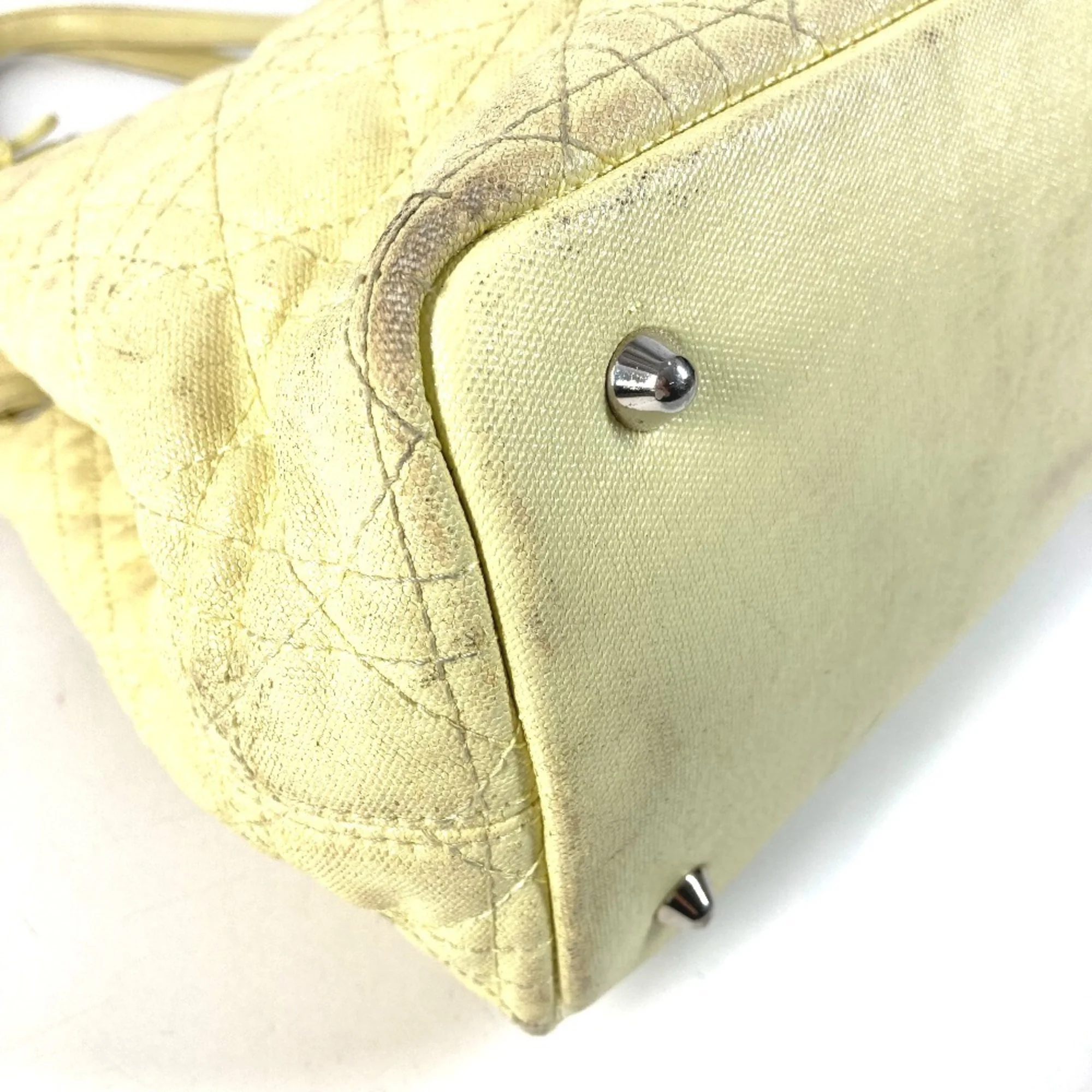 Panarea Tote Cannage Quilt Canvas Medium - Image 7