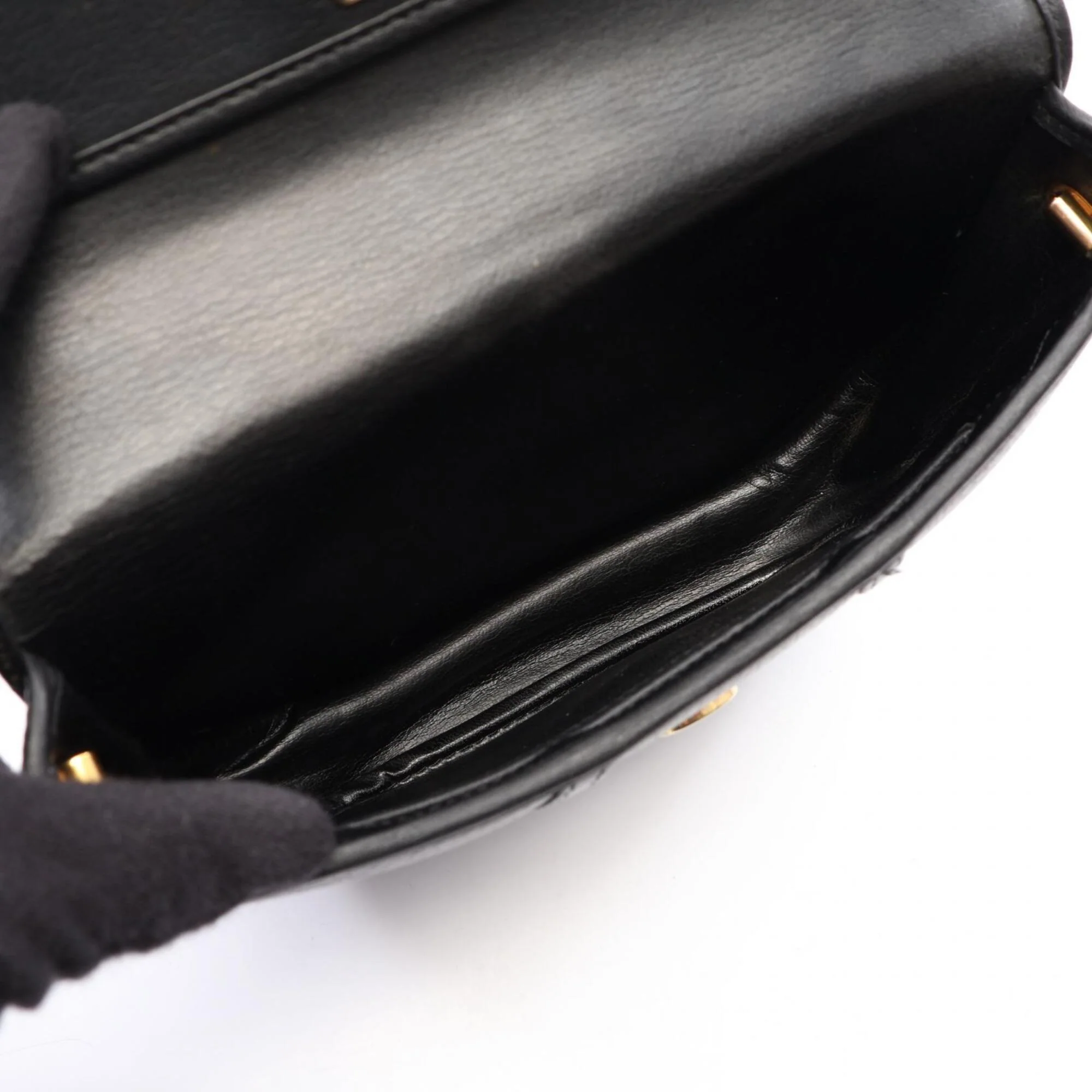 Saddle Crossbody Bag Leather - Image 3