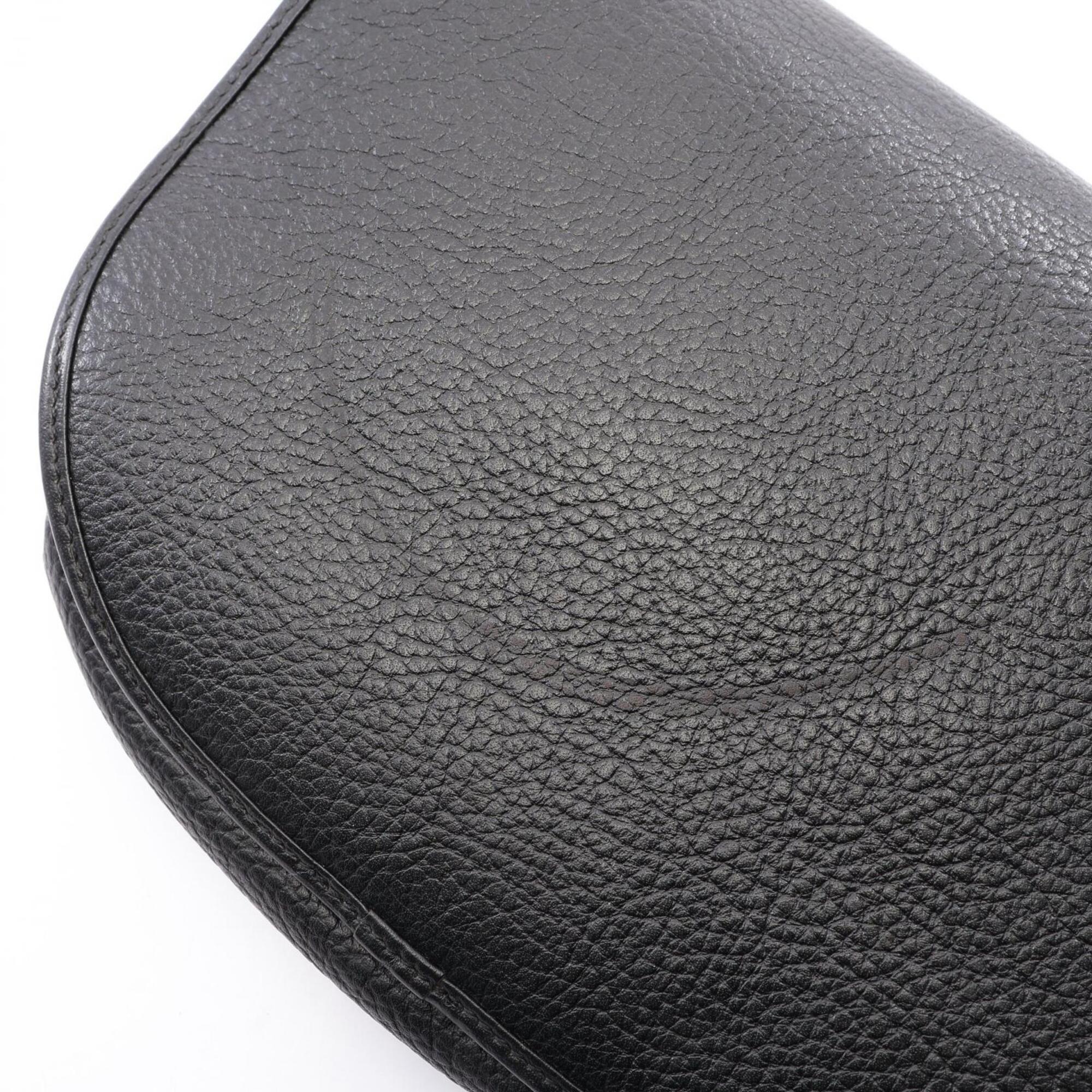 Saddle Crossbody Bag Leather - Image 9
