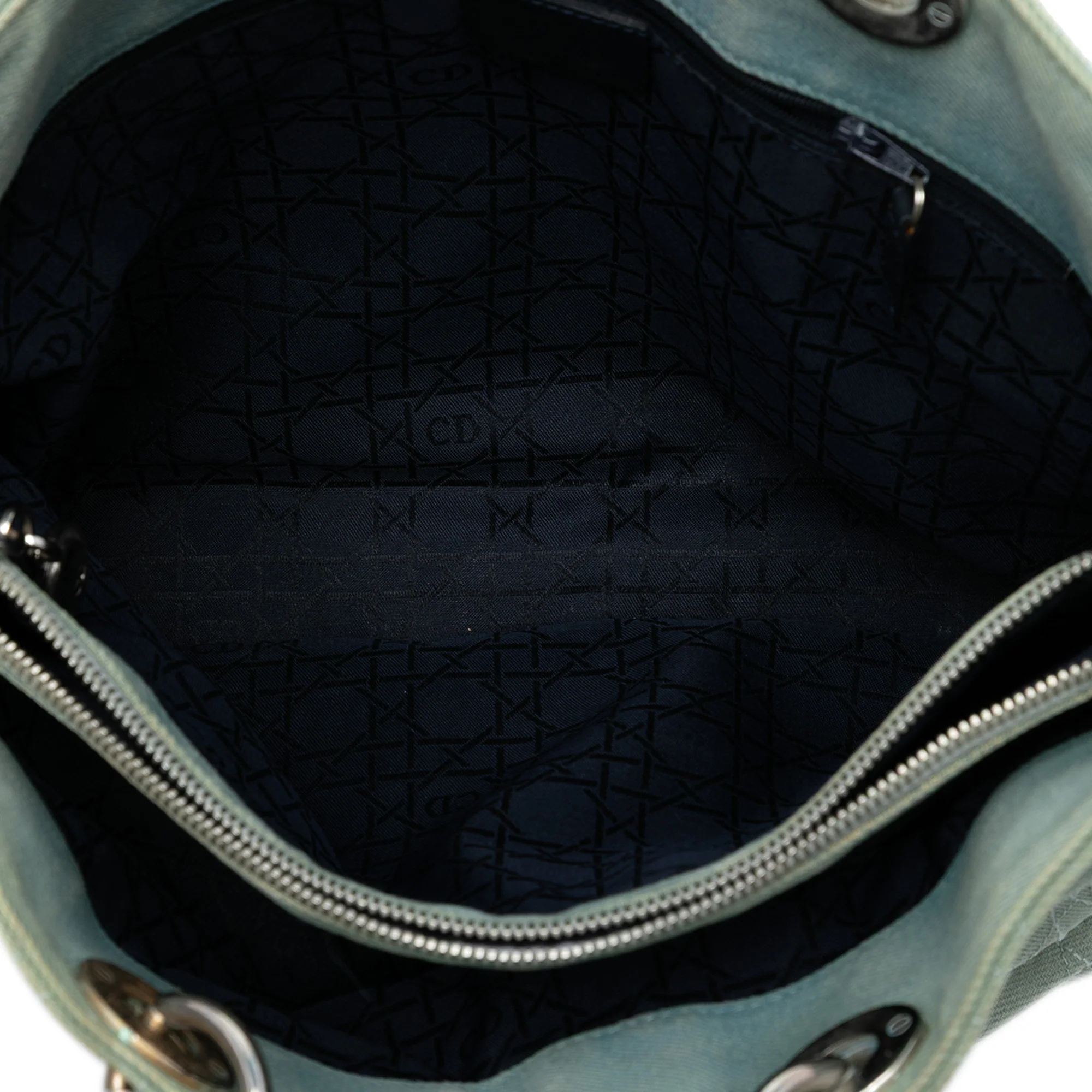 Vintage Lady Dior Bag Cannage Stitch Suede Large - Image 4