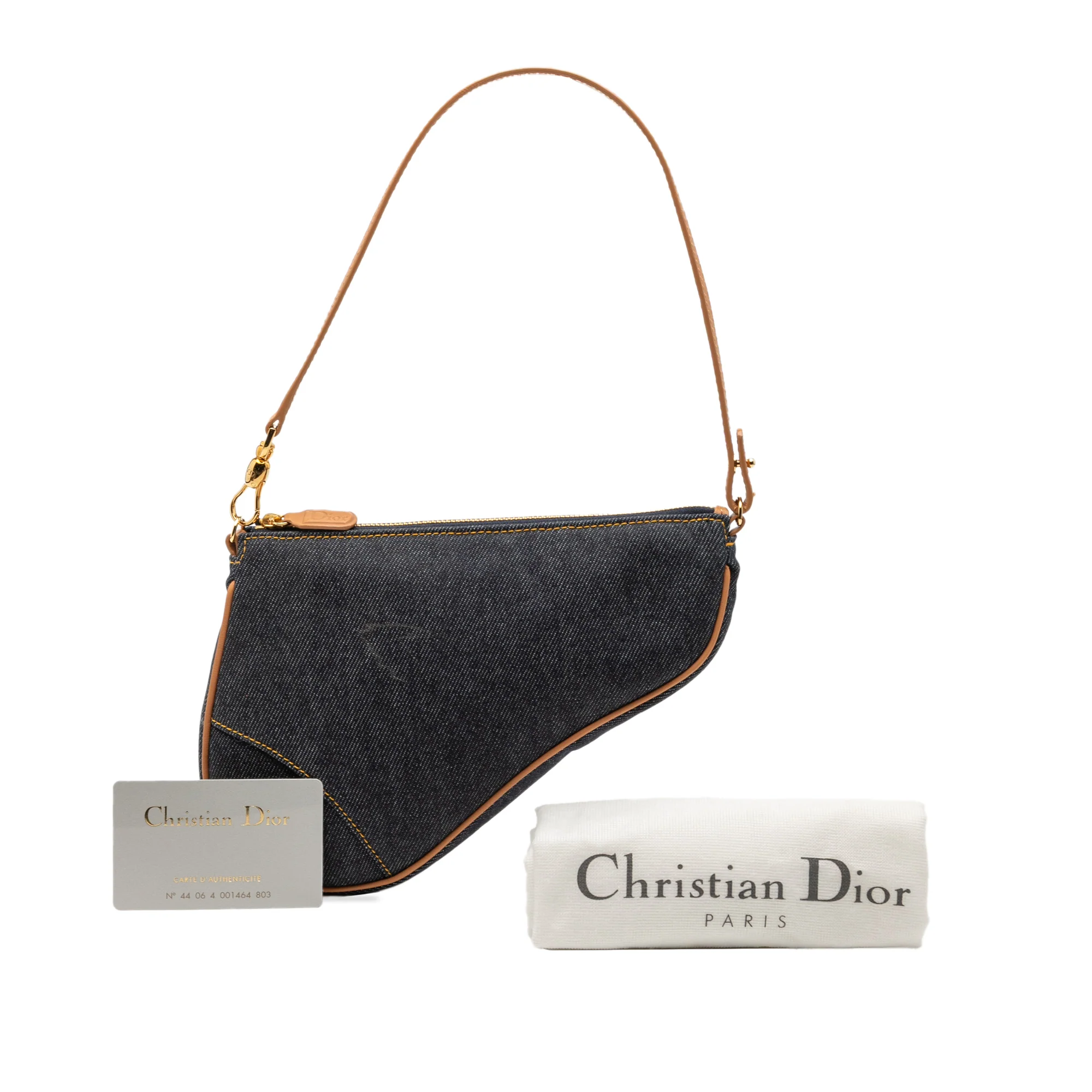 Vintage Saddle Bag Denim Mini - Image 8
