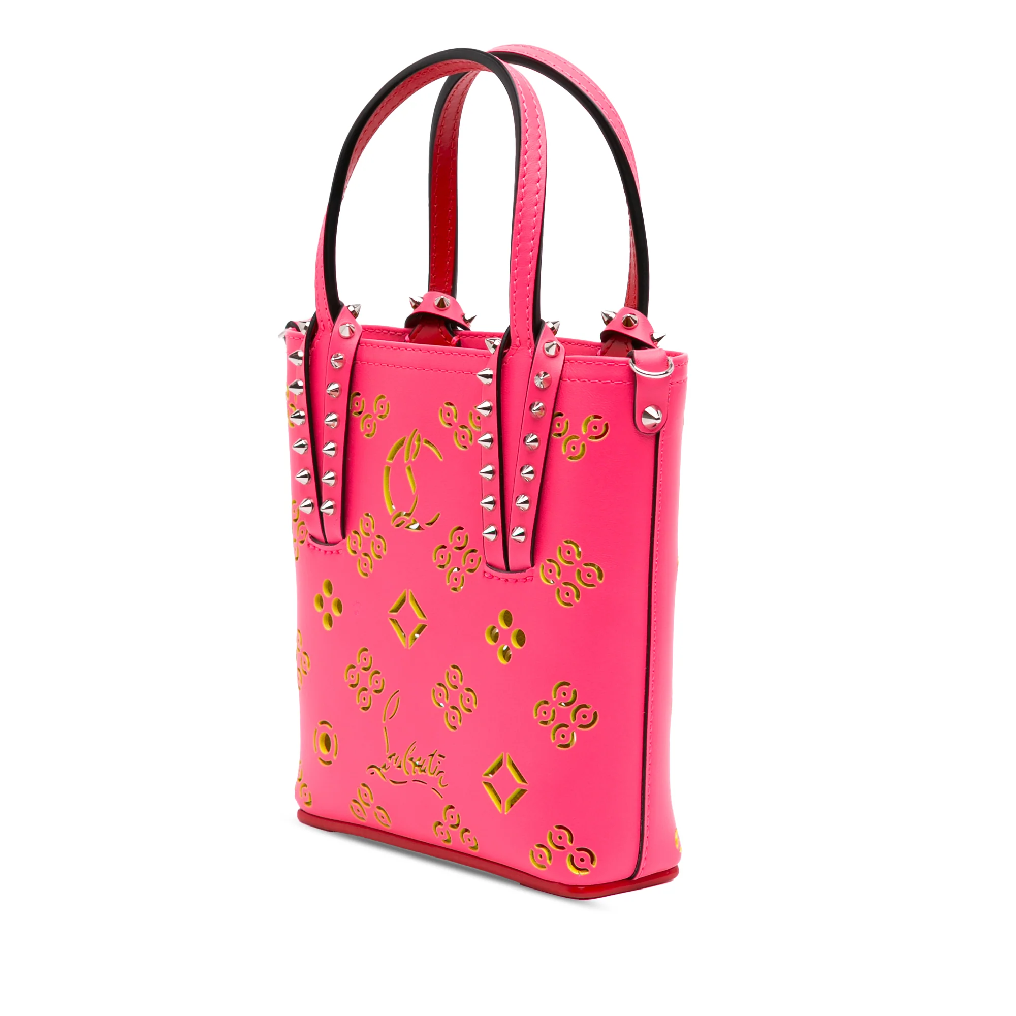 Cabata Tote Perforated Leather Mini - Image 2