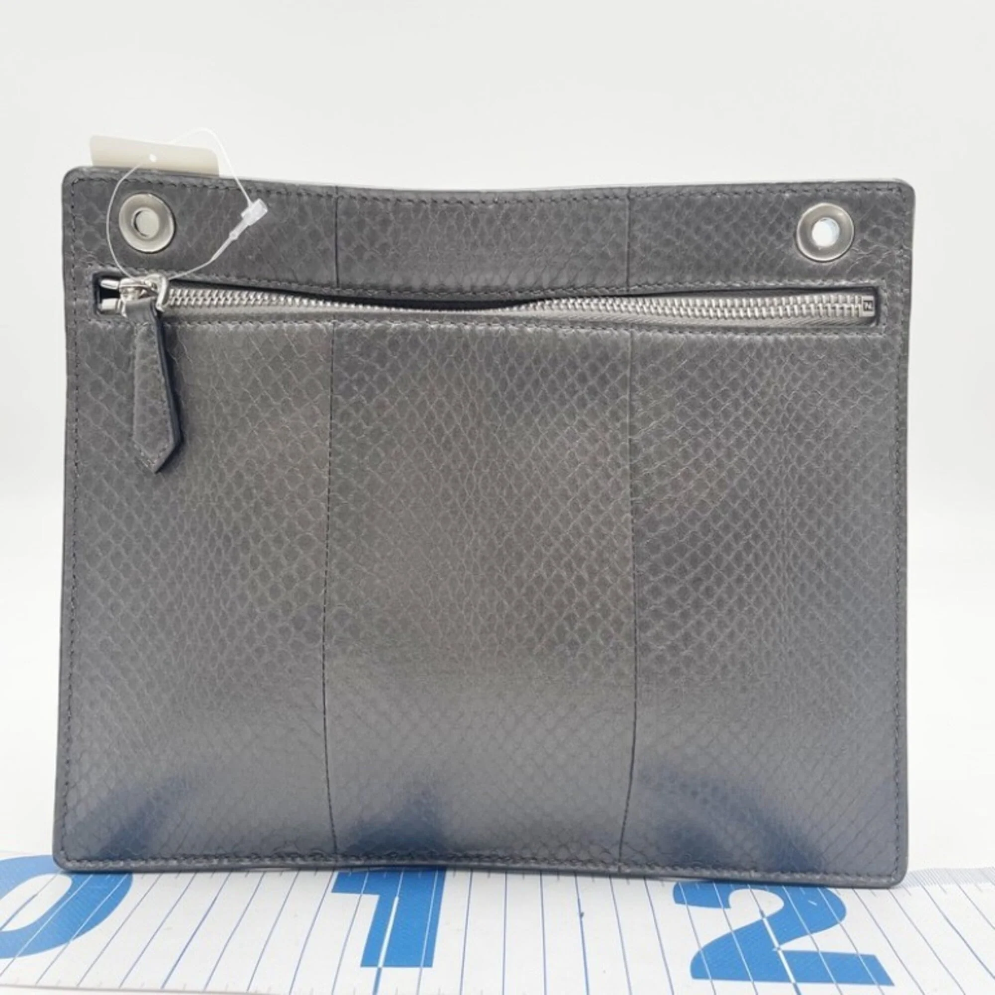 Front Pocket Messenger Bag Zucca Coated Canvas Medium - Image 2