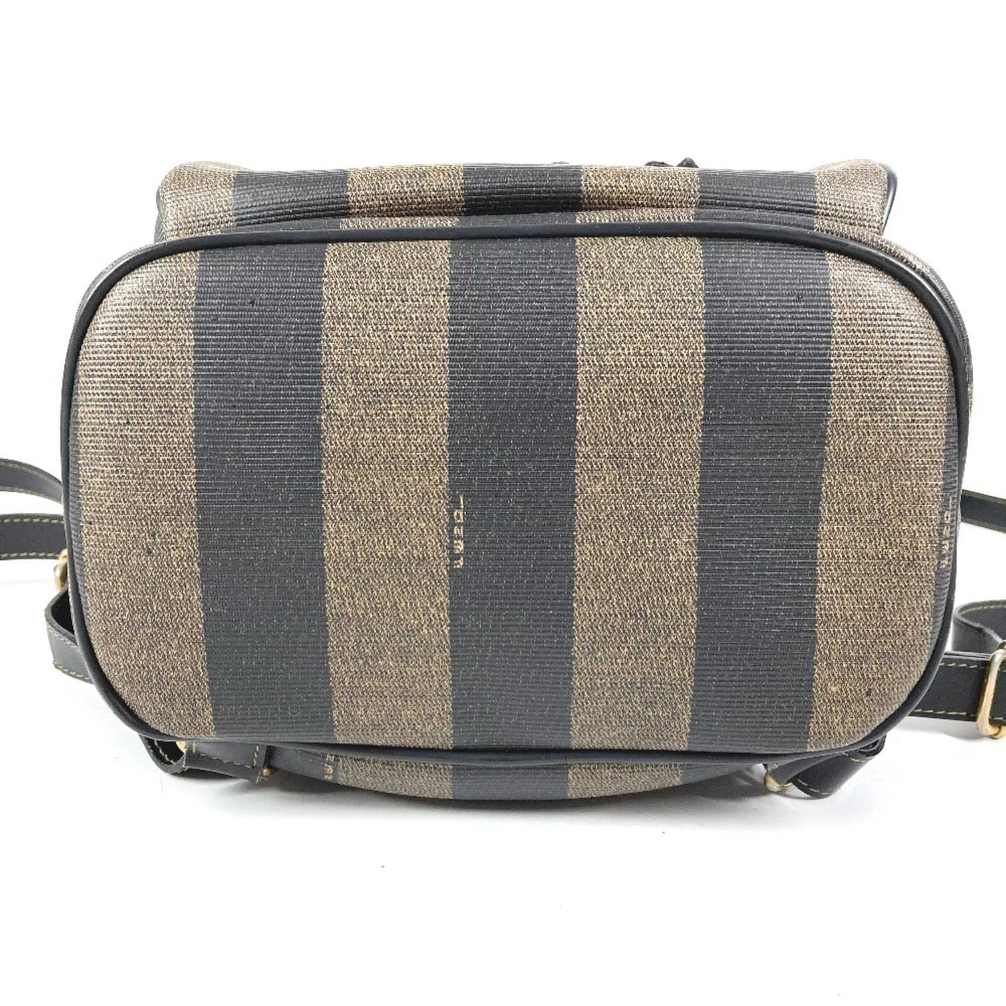 Pequin Front Pocket Backpack Coated Canvas Medium - Image 5