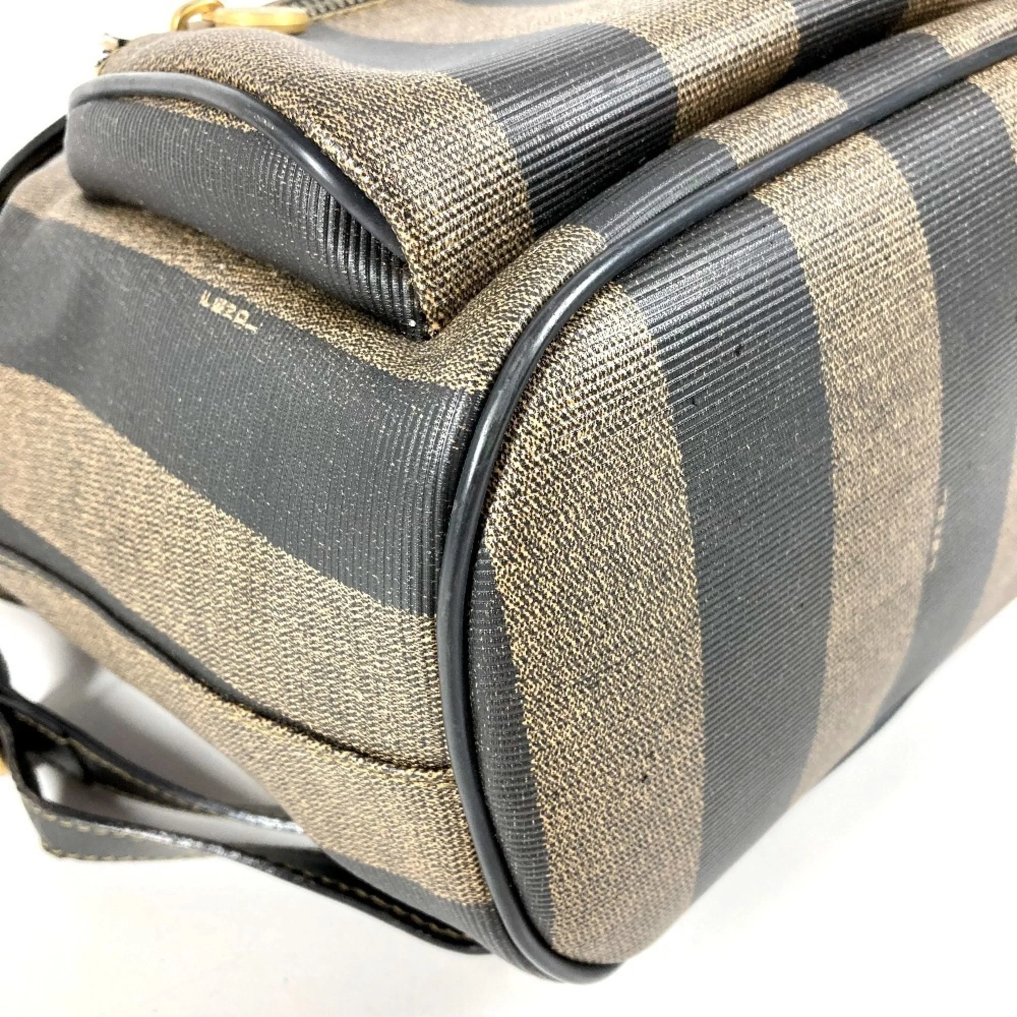Pequin Front Pocket Backpack Coated Canvas Medium - Image 7