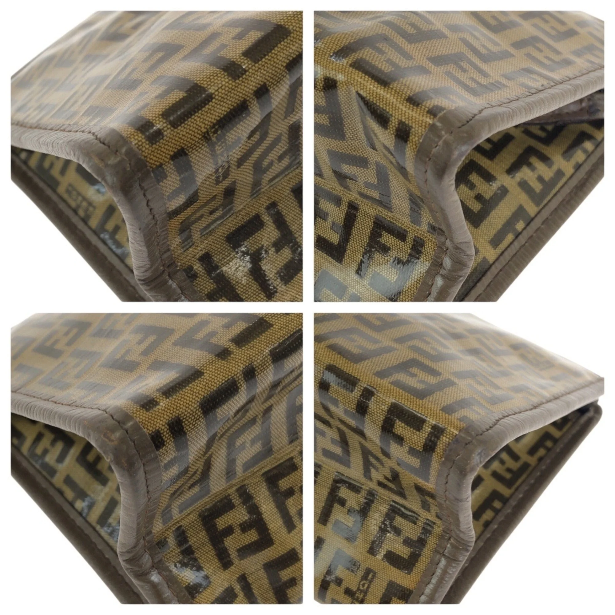 Roll Tote Zucca Coated Canvas Large - Image 3