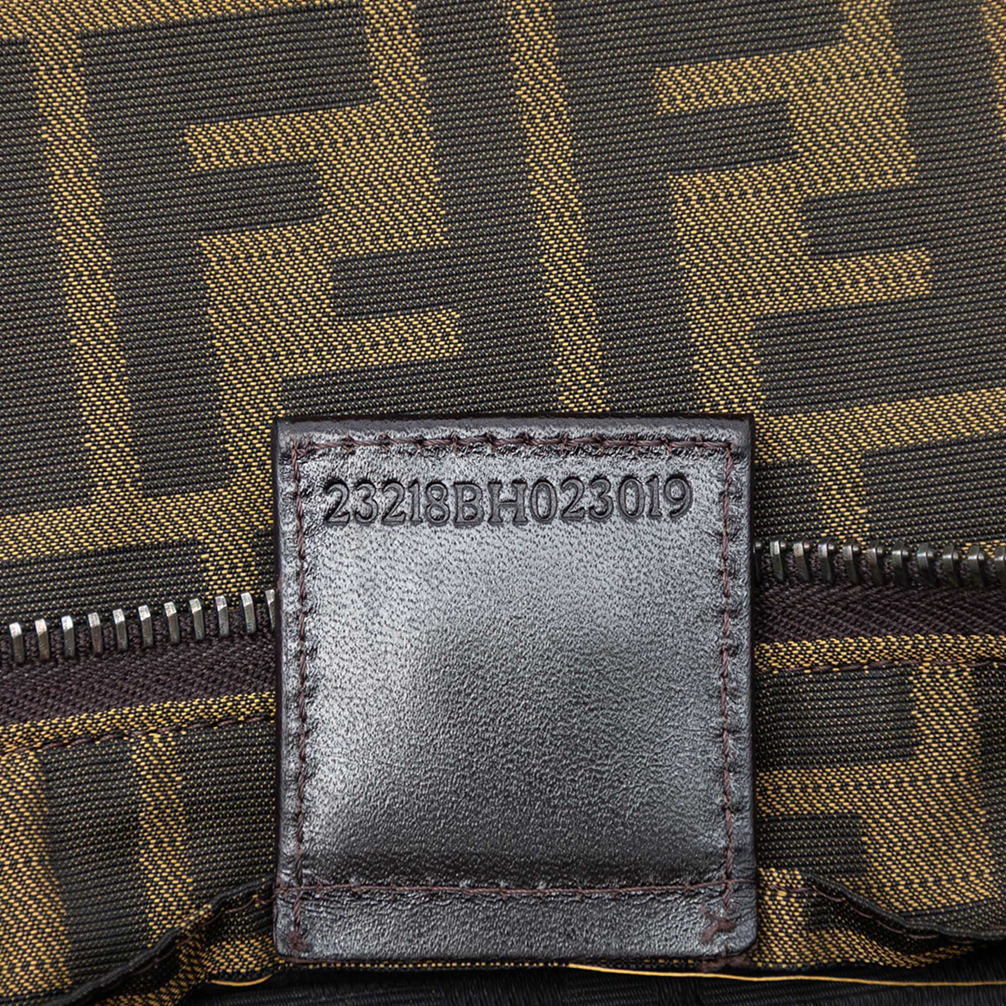 Roll Tote Zucca Coated Canvas Medium - Image 6
