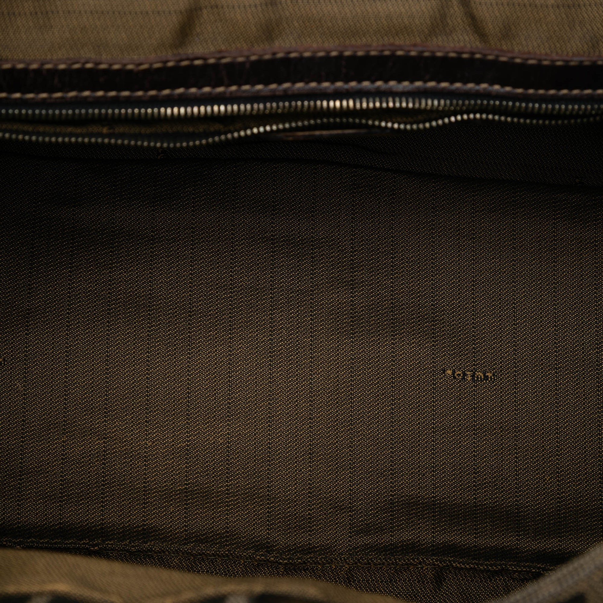 Vintage FF Handle Tote Zucca Canvas Small - Image 4