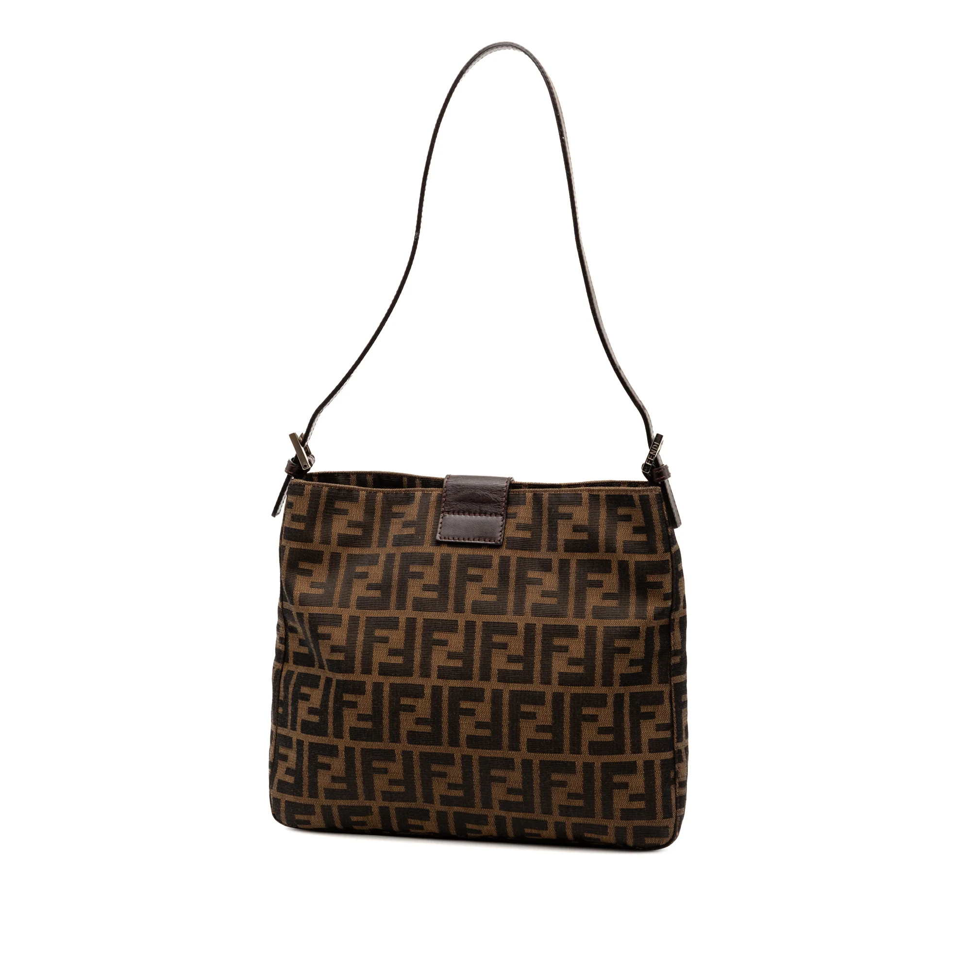 Vintage Shoulder Bag Zucca Canvas Medium - Image 2