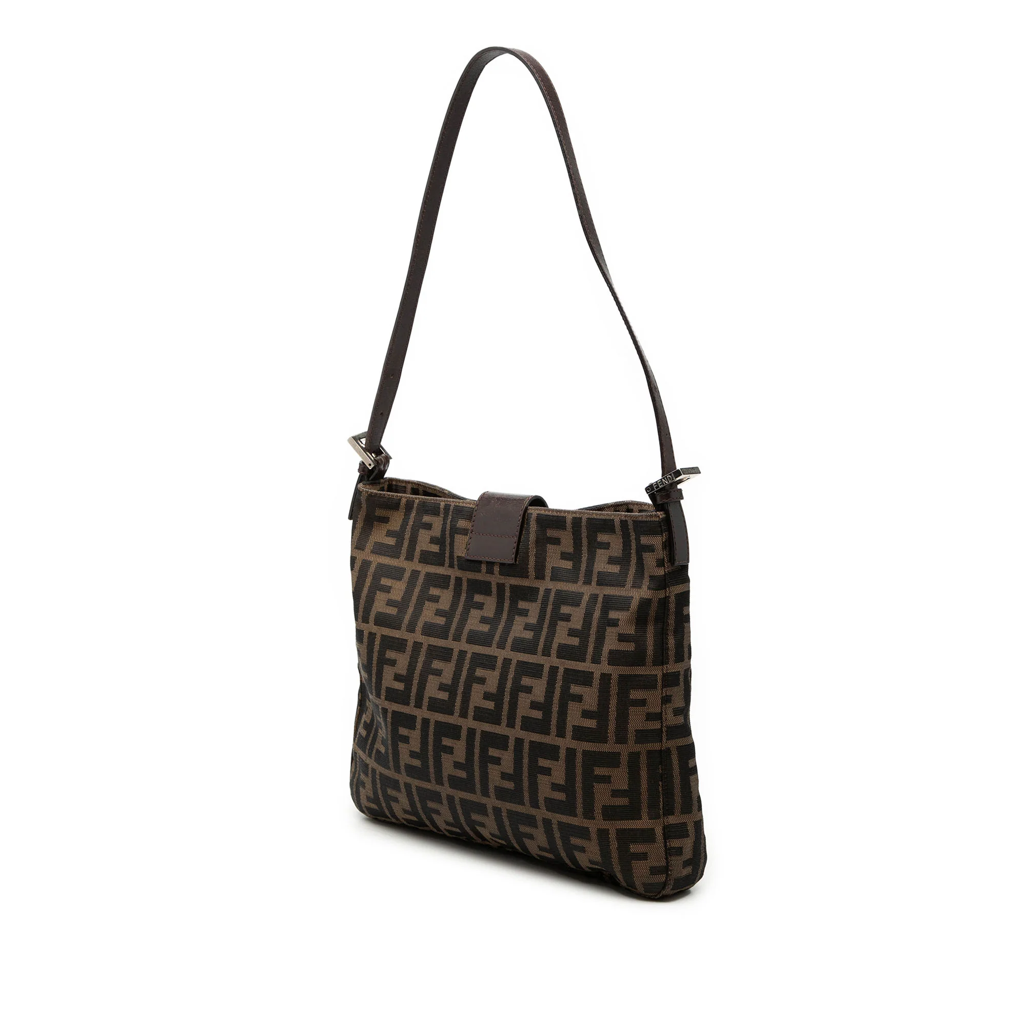 Vintage Shoulder Bag Zucca Canvas Medium - Image 2