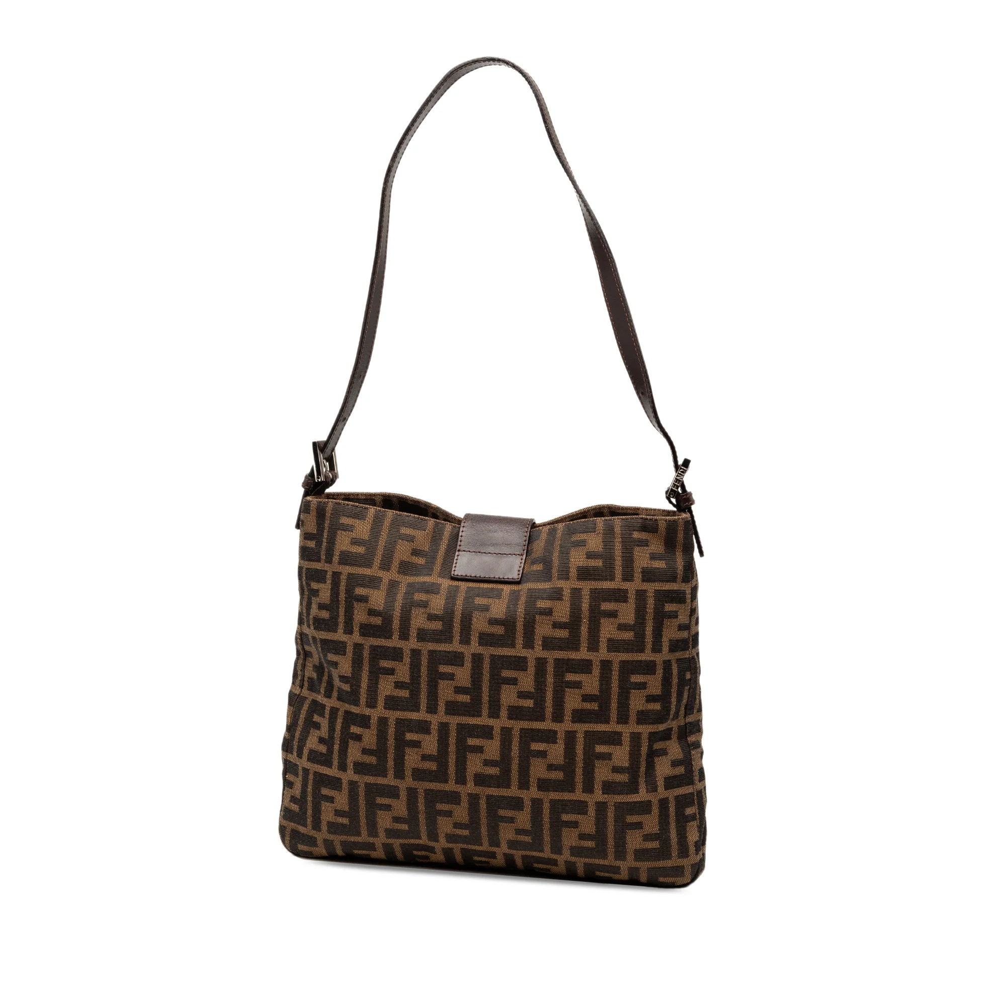 Vintage Shoulder Bag Zucca Canvas Medium - Image 2