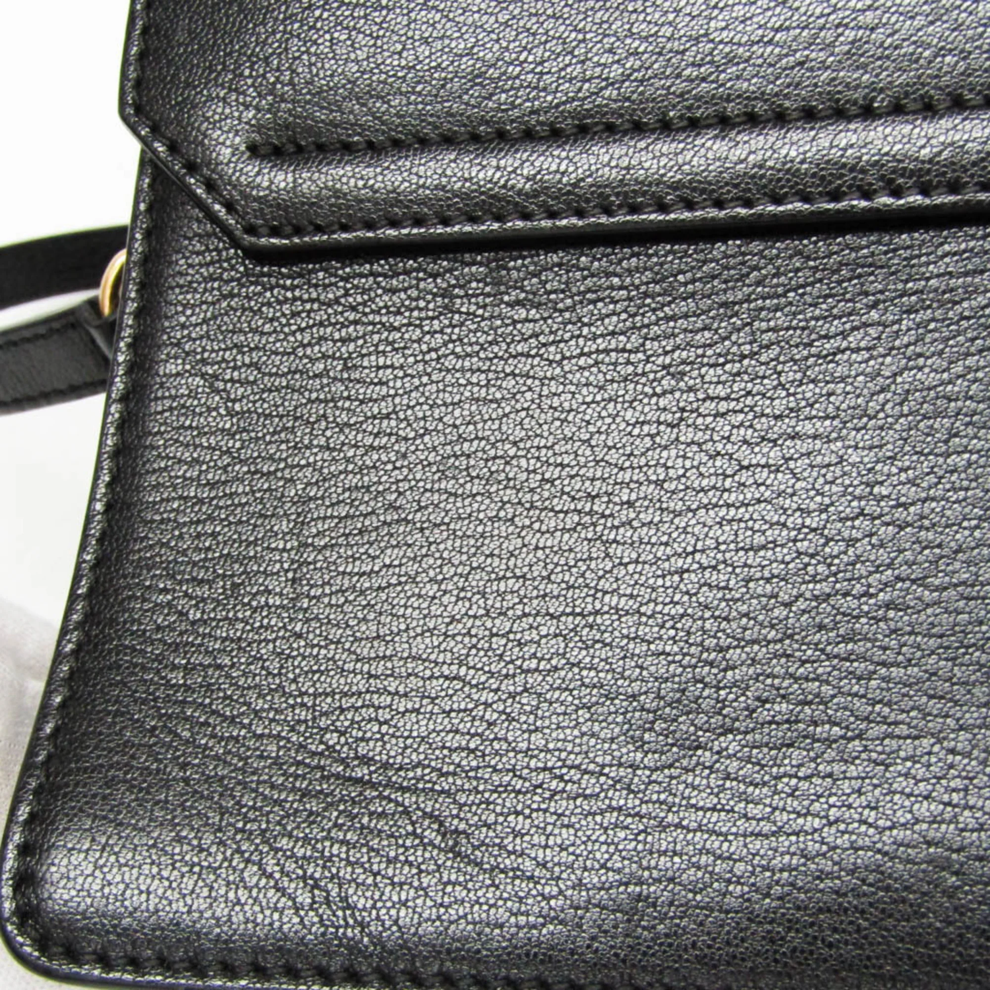 GV3 Flap Bag Leather Small - Image 7