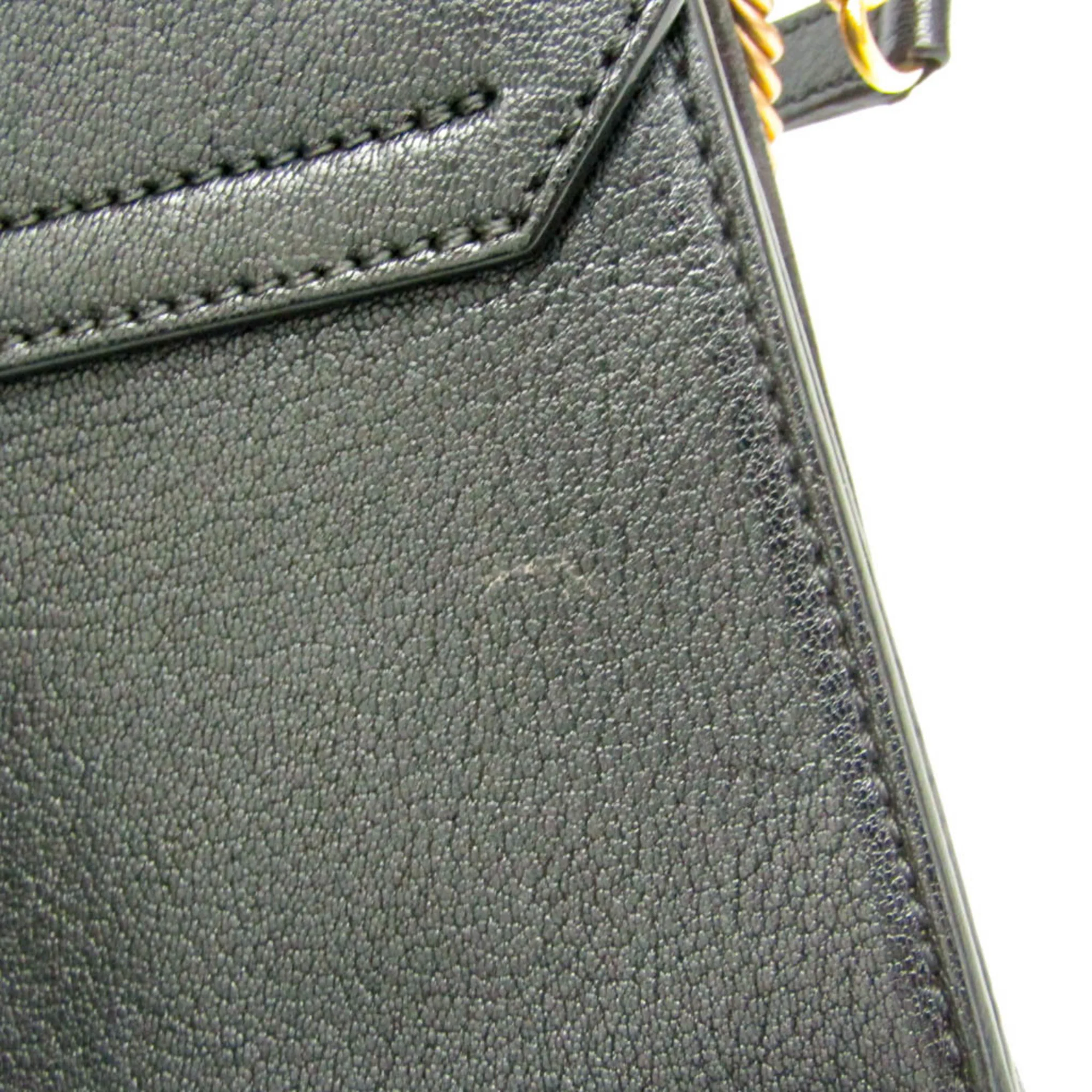 GV3 Flap Bag Leather Small - Image 8