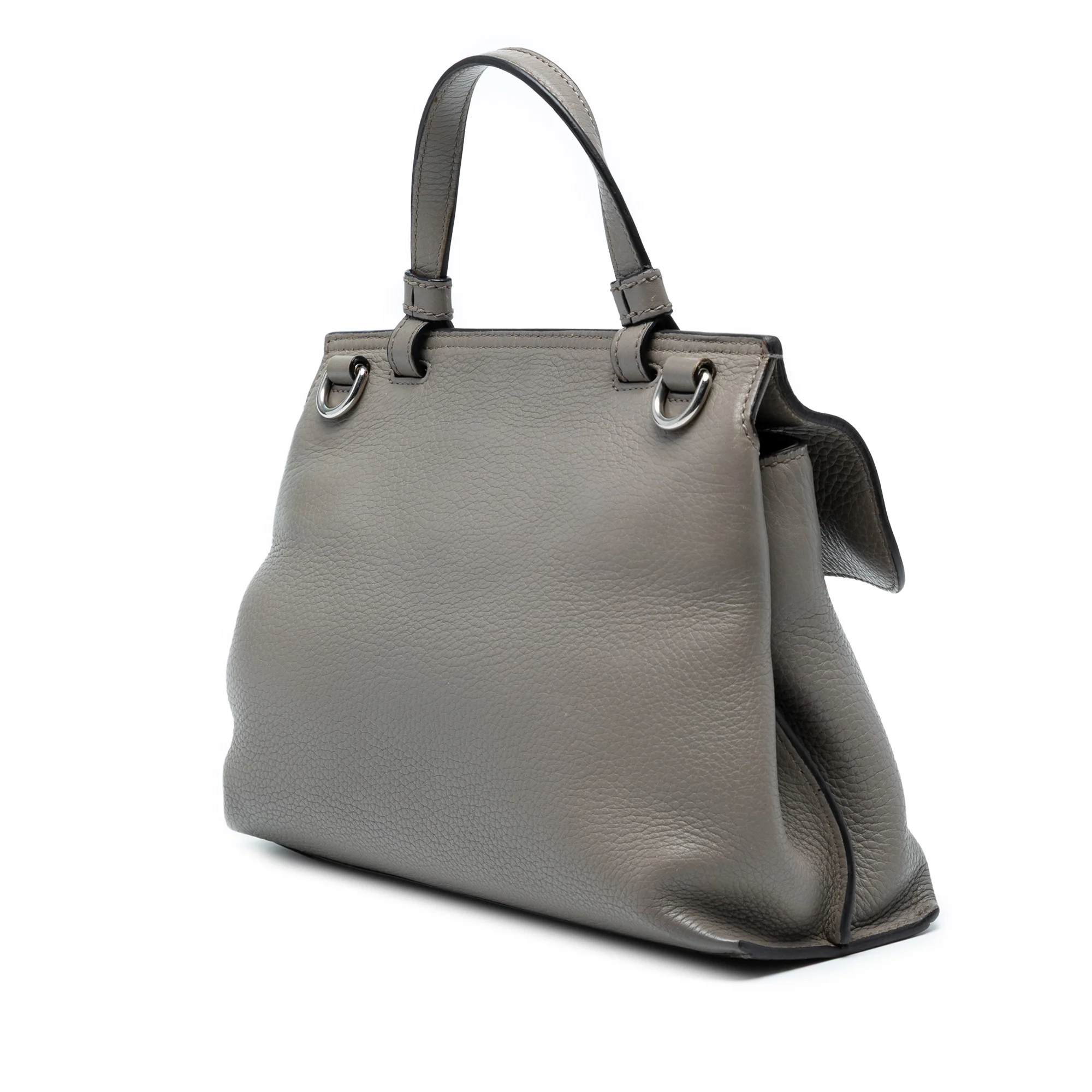 Bamboo Daily Top Handle Bag Leather Small - Image 2