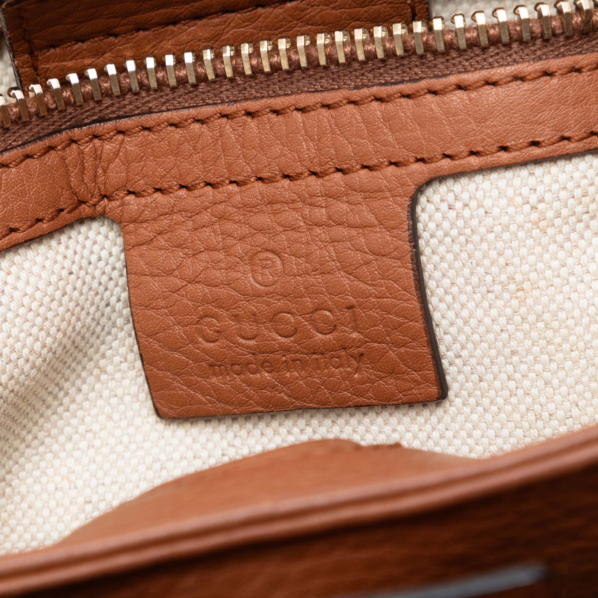 Bamboo Shopper Tote Leather Small - Image 5