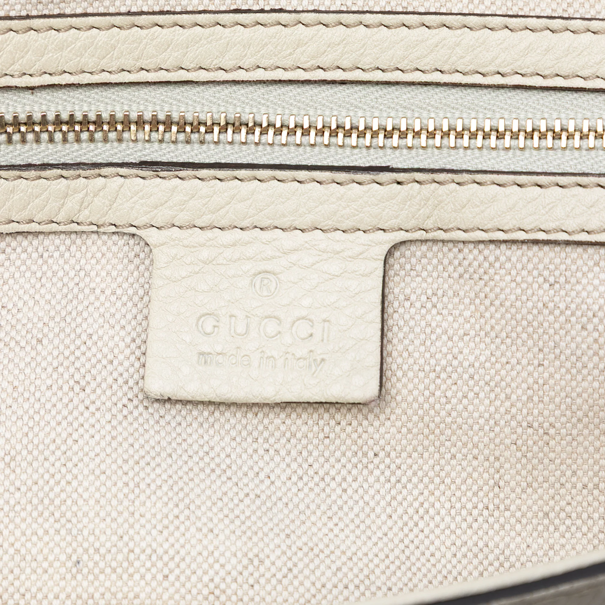 Bella Flap Shoulder Bag GG Canvas with Leather Medium - Image 6