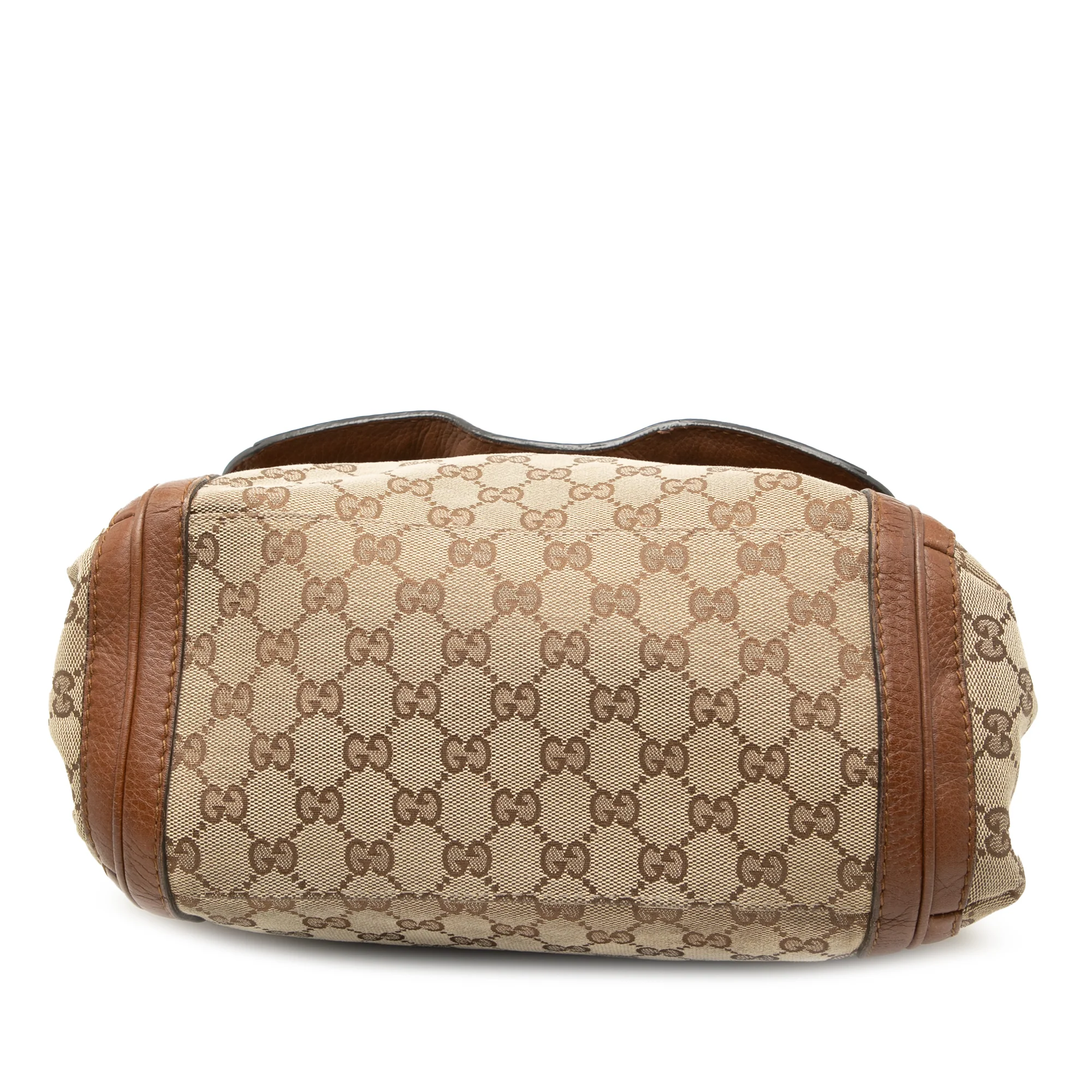 Bella Flap Shoulder Bag GG Canvas with Leather Medium - Image 3