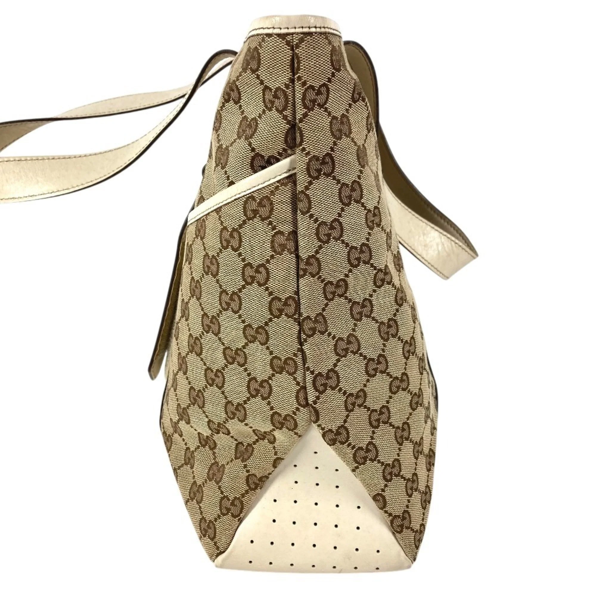 Belted Tote GG Canvas with Perforated Leather XL - Image 3