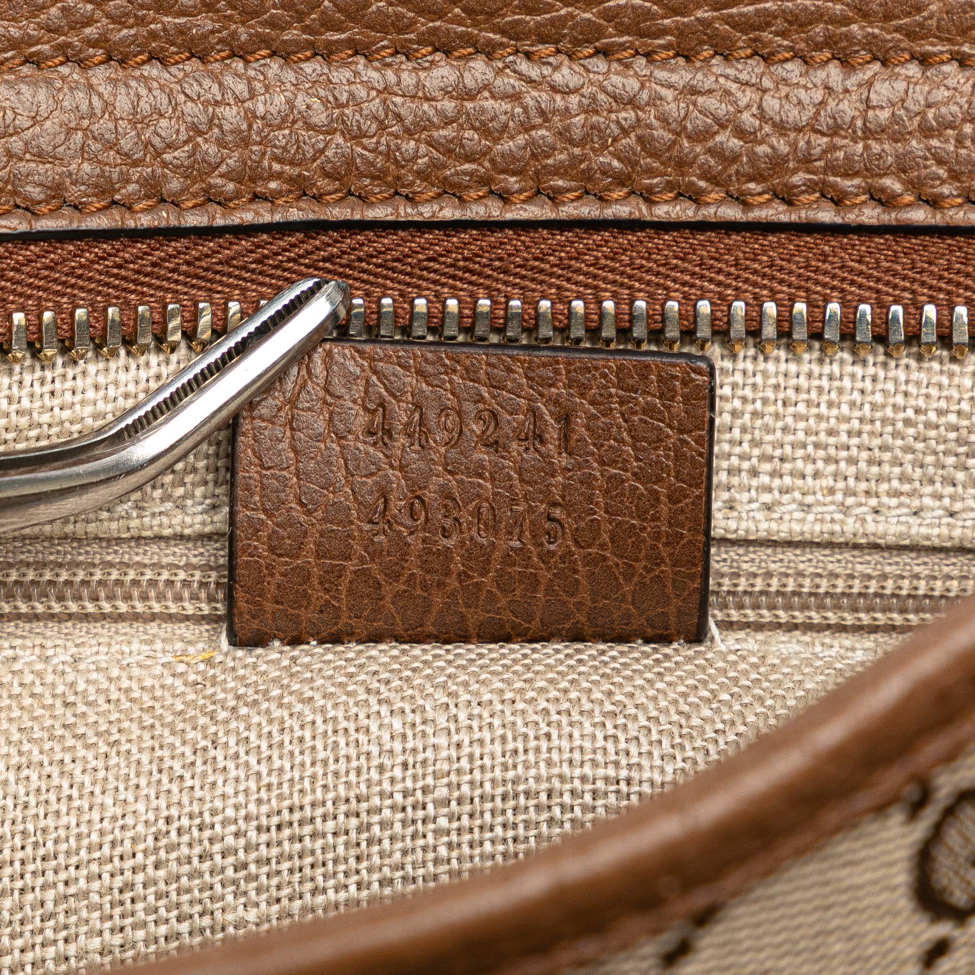 Bree Convertible Tote GG Canvas with Leather Small - Image 5