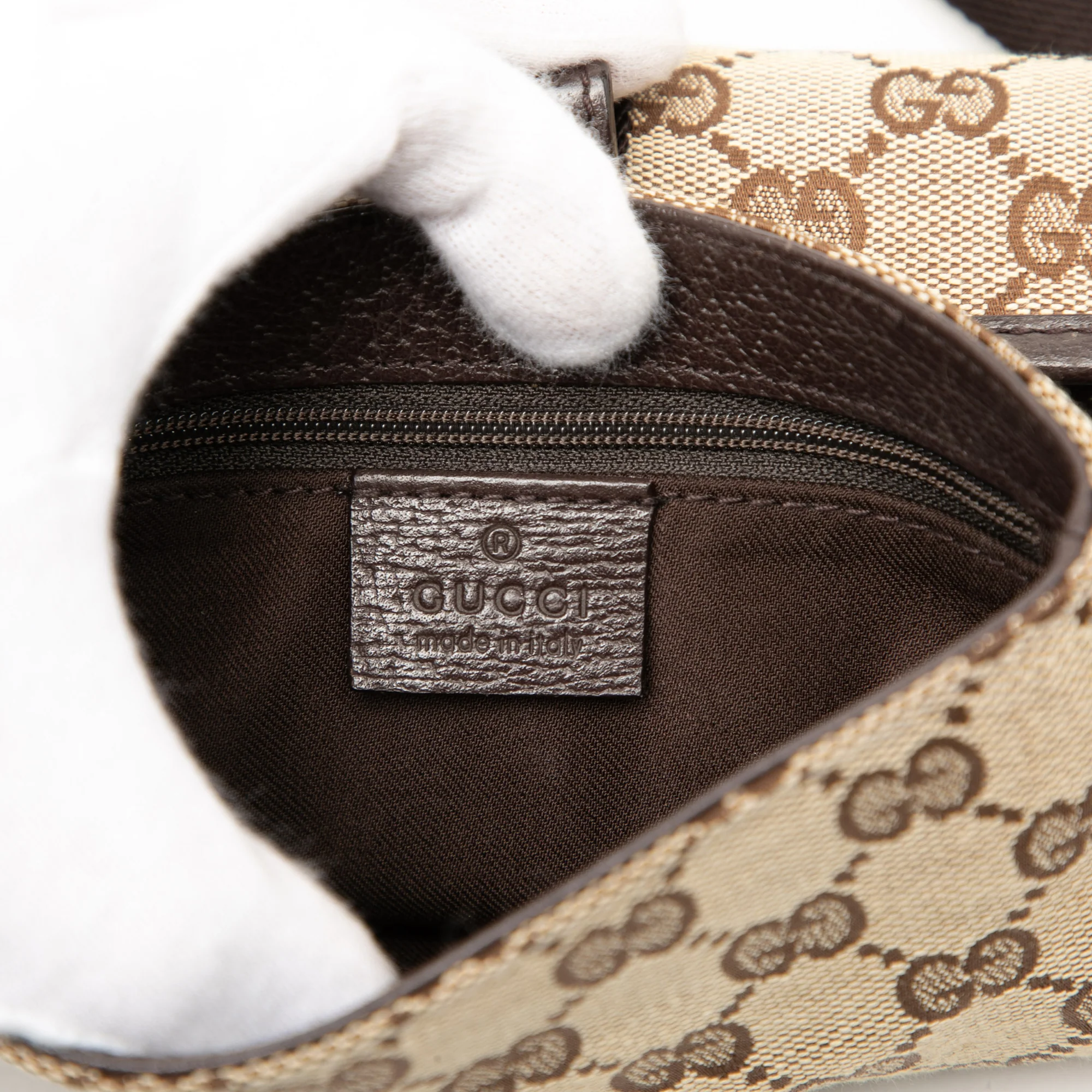 Buckle Waist Bag GG Canvas Small - Image 5