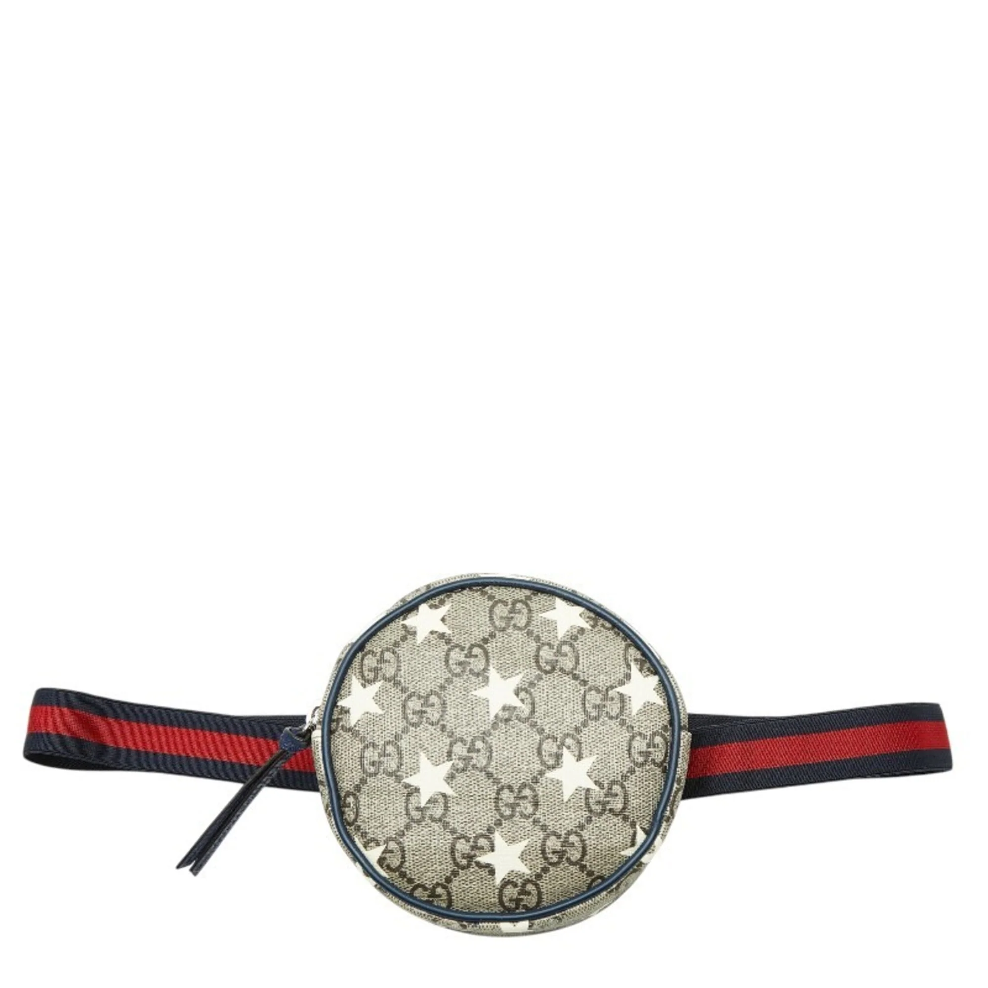 Children's Round Belt Bag Printed GG Coated Canvas