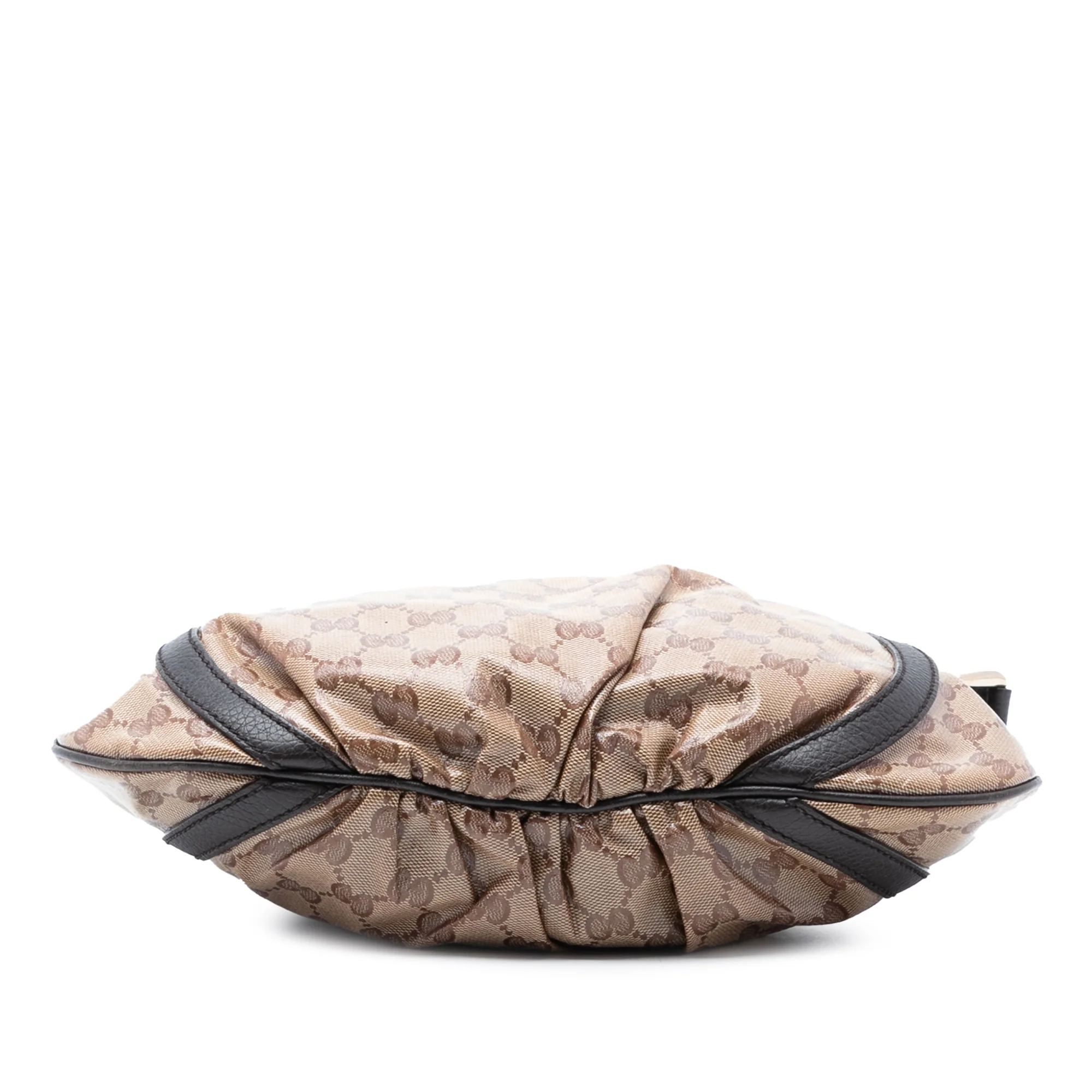 D Ring Messenger Bag GG Coated Canvas Small - Image 3