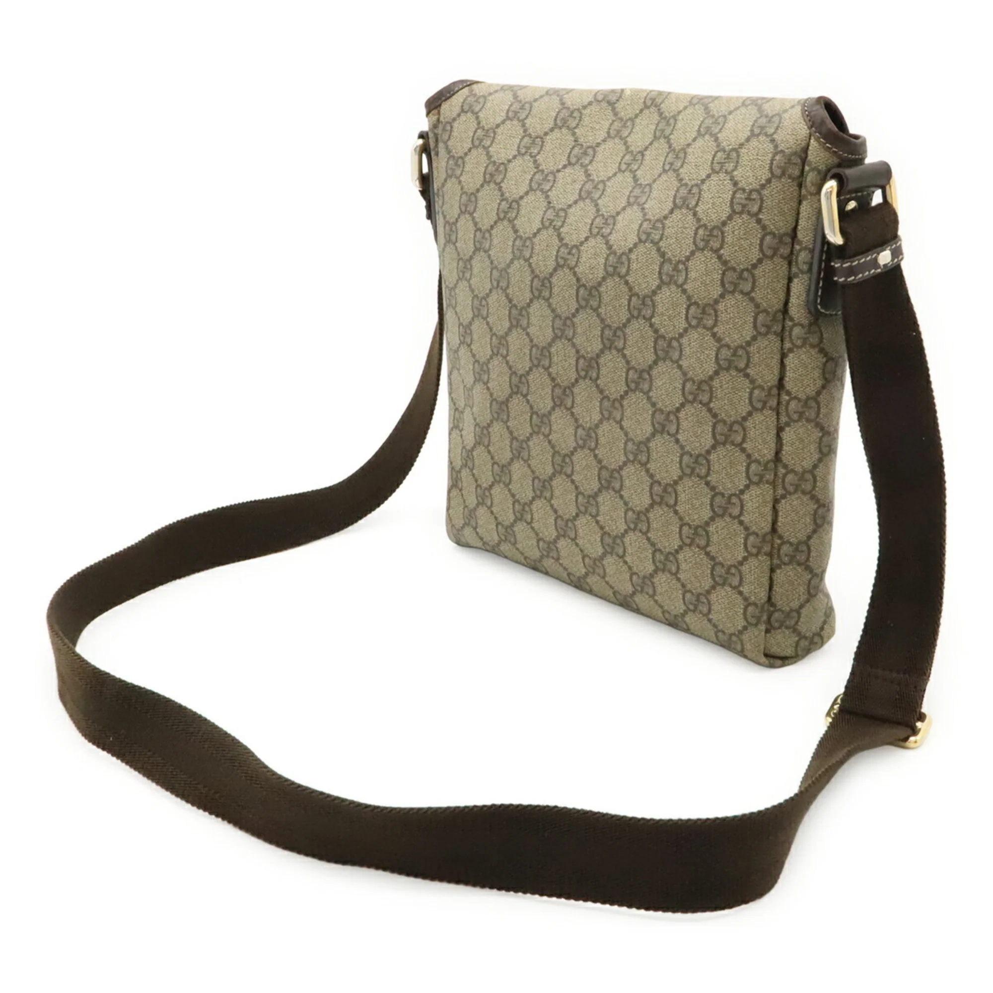 Flap Messenger GG Coated Canvas Small - Image 3