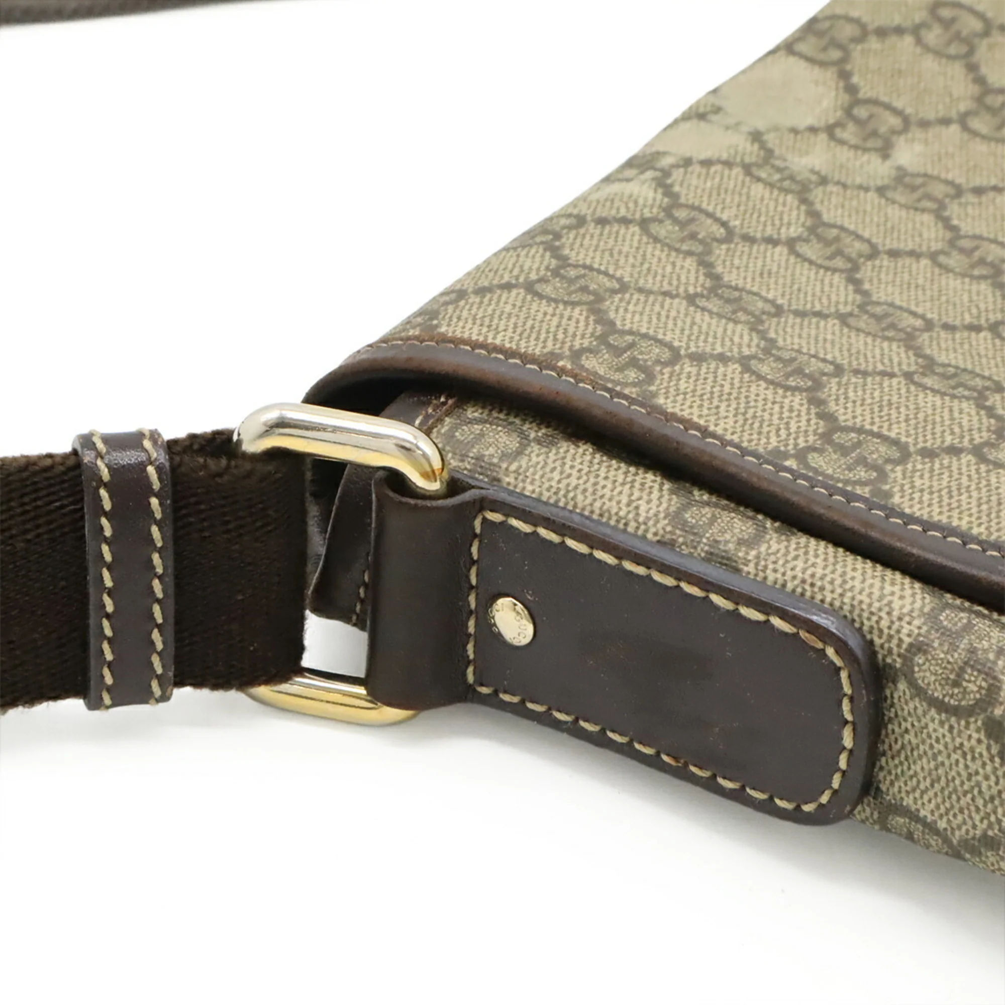 Flap Messenger GG Coated Canvas Small - Image 5