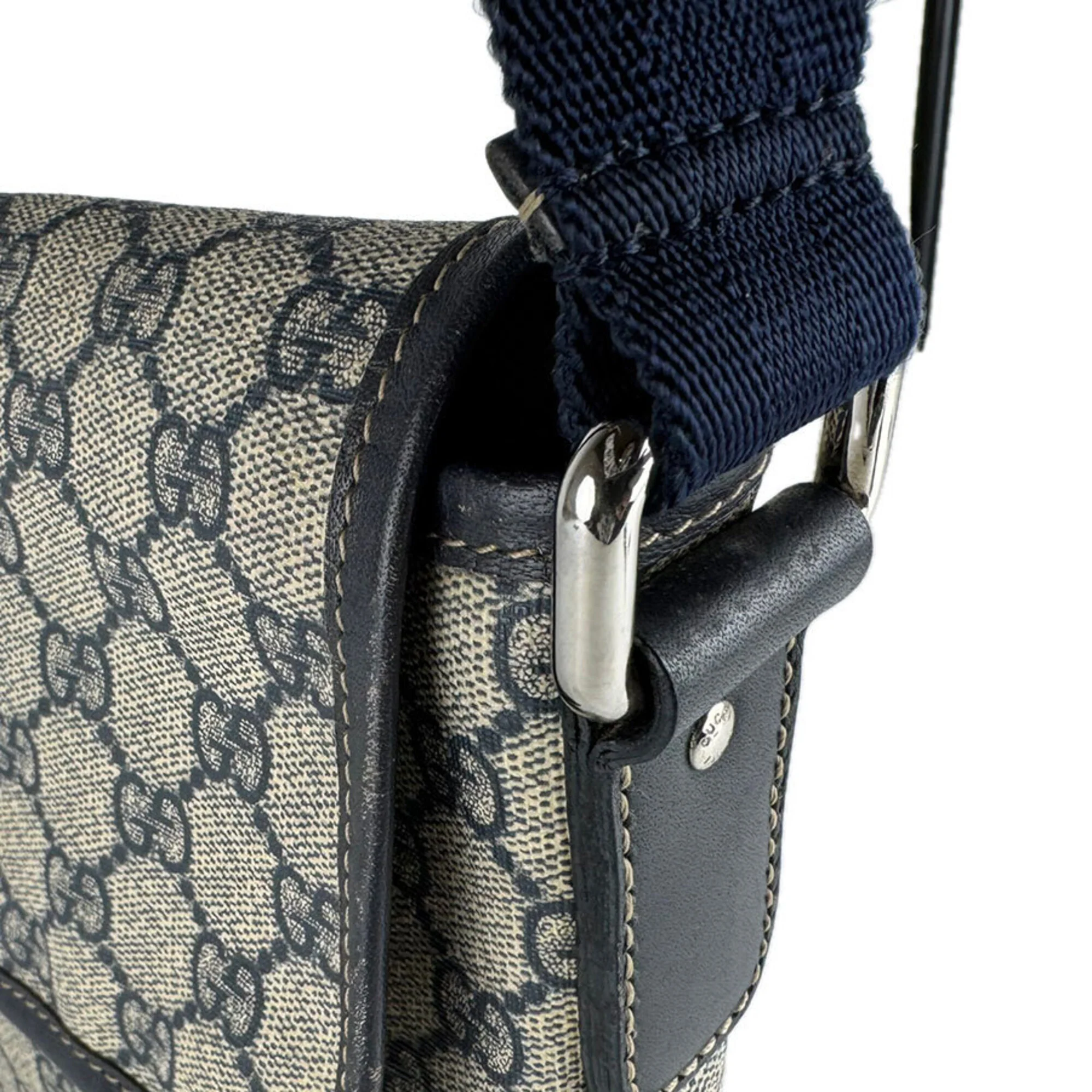 Flap Messenger GG Coated Canvas Small - Image 7