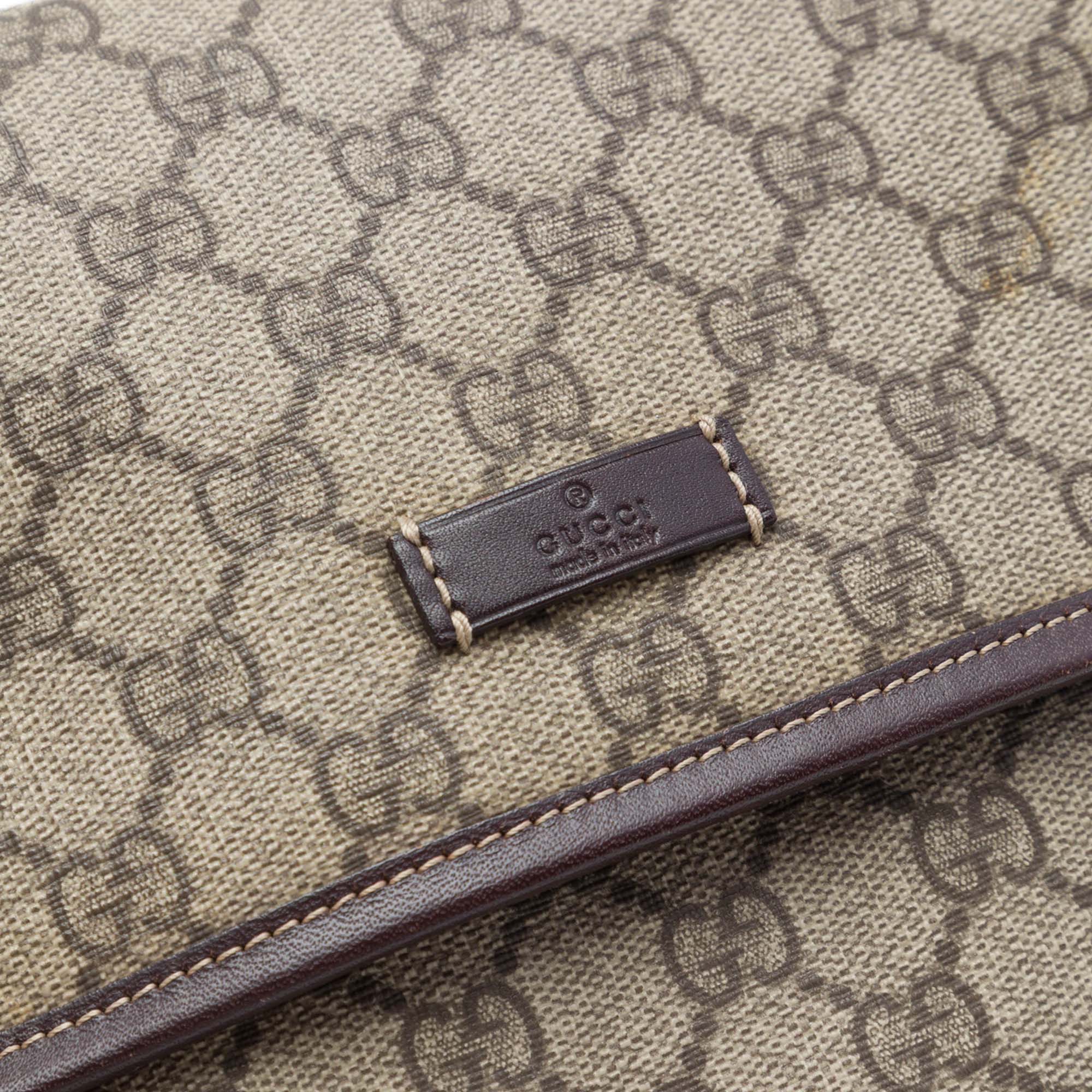 Flap Messenger GG Coated Canvas Small - Image 6