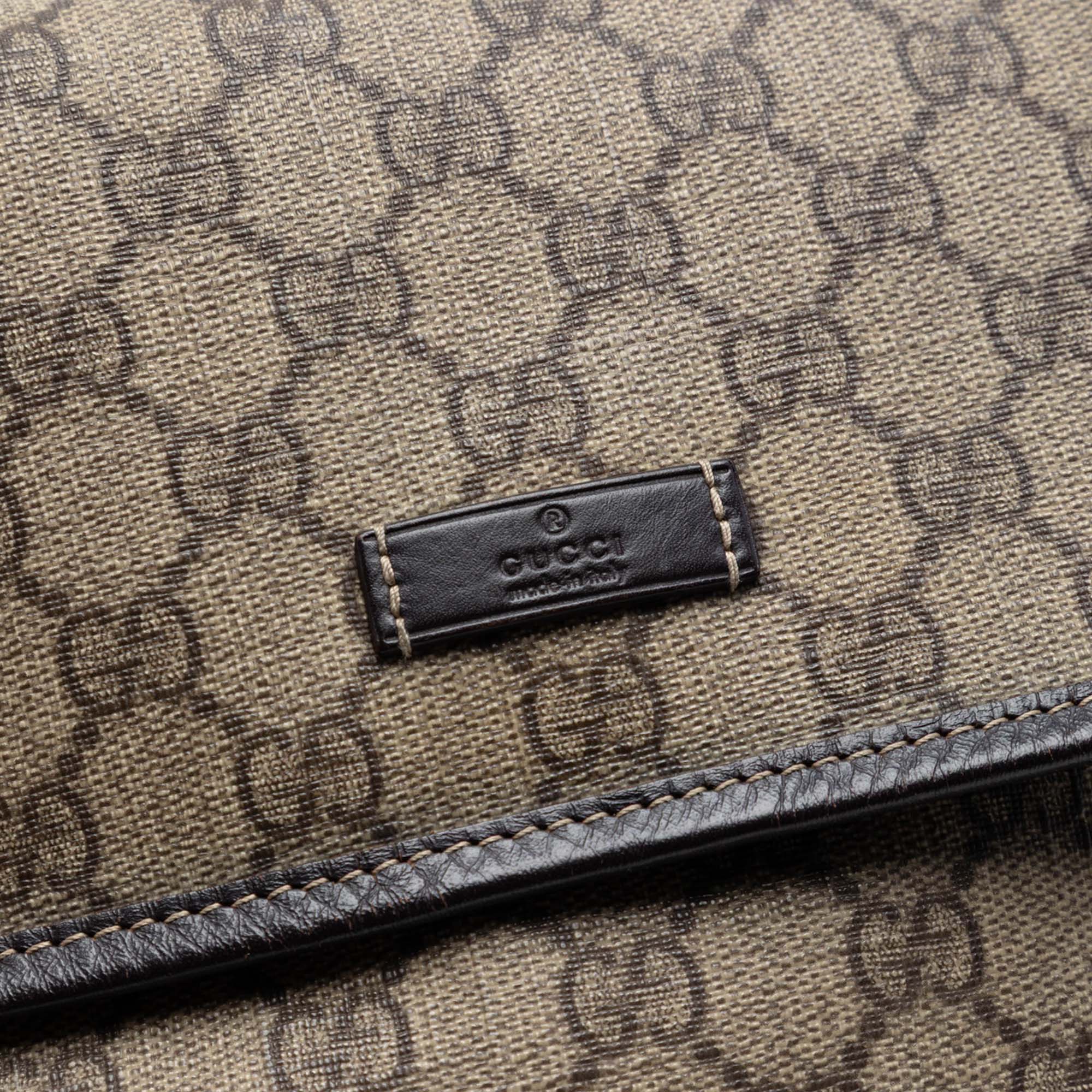 Flap Messenger GG Coated Canvas Small - Image 4