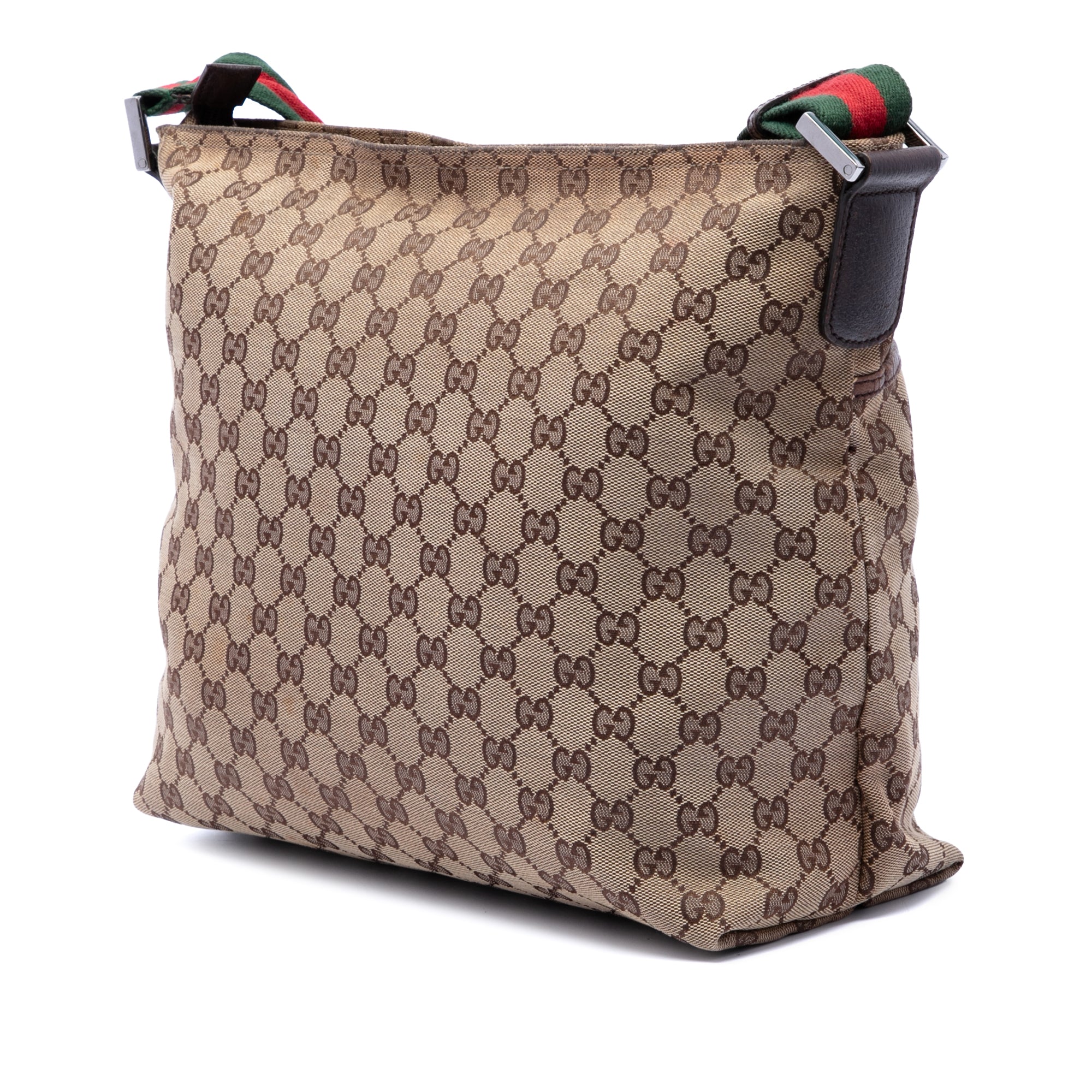 Front Pocket Web Messenger GG Canvas Medium - Image 2
