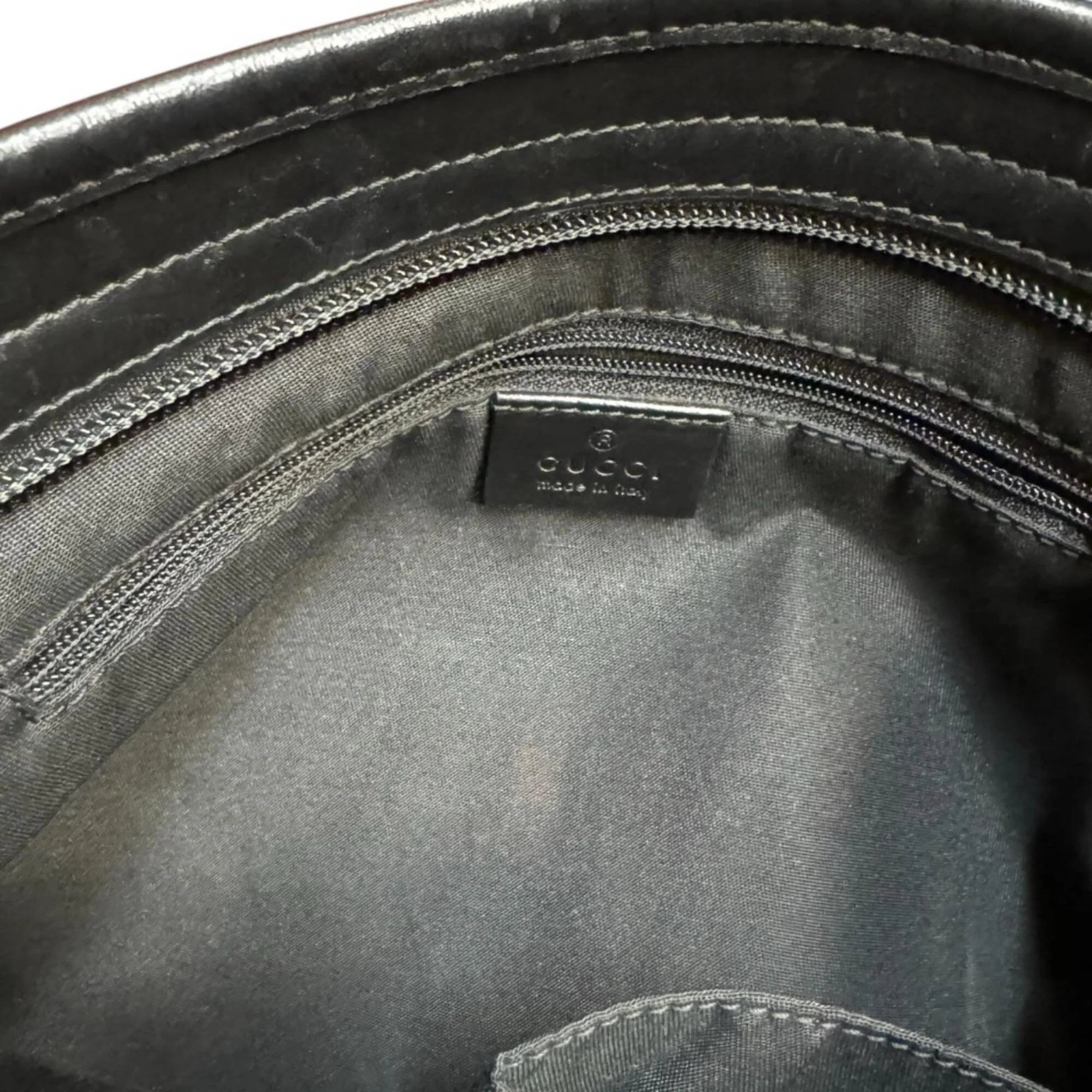 Front Pocket Web Messenger GG Canvas Small - Image 9