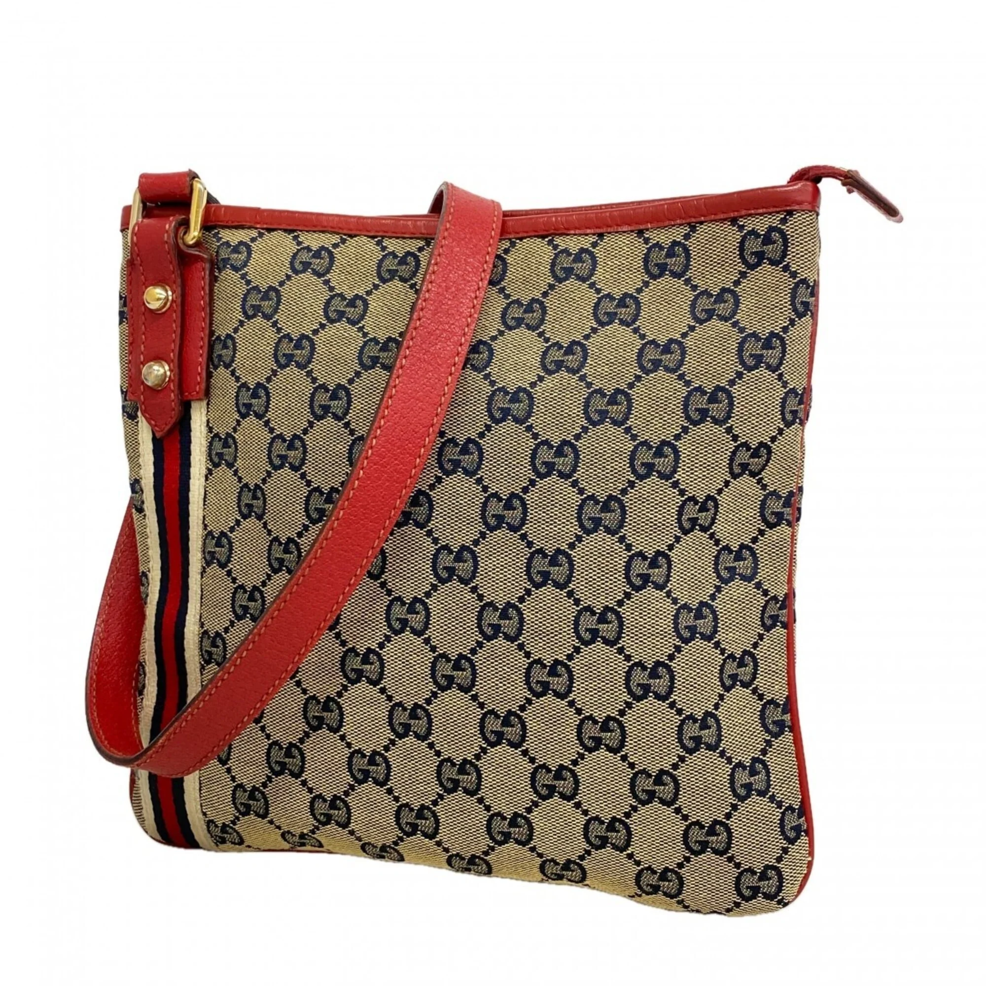 Jolicoeur Messenger Bag GG Canvas