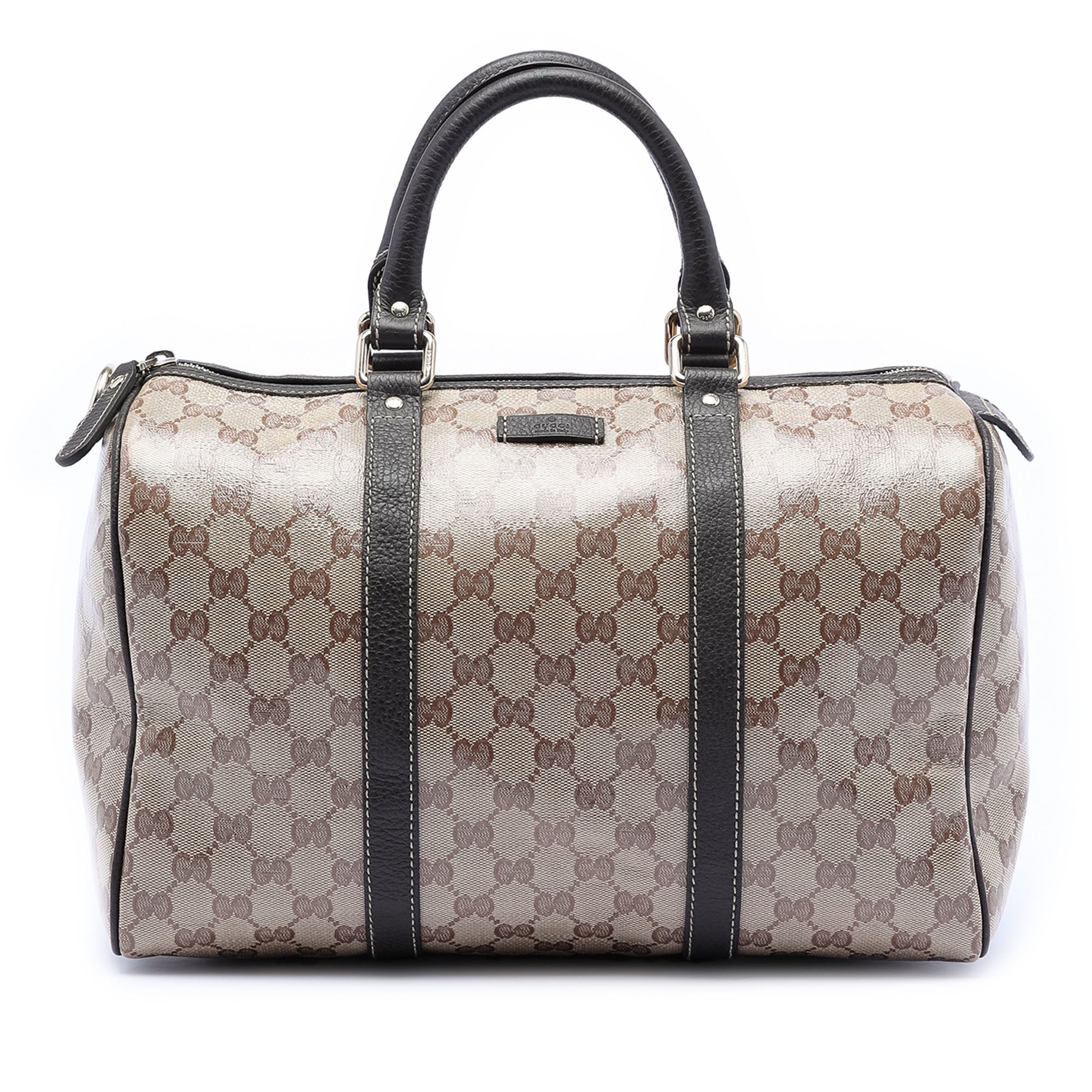 Joy Boston Bag GG Coated Canvas Medium
